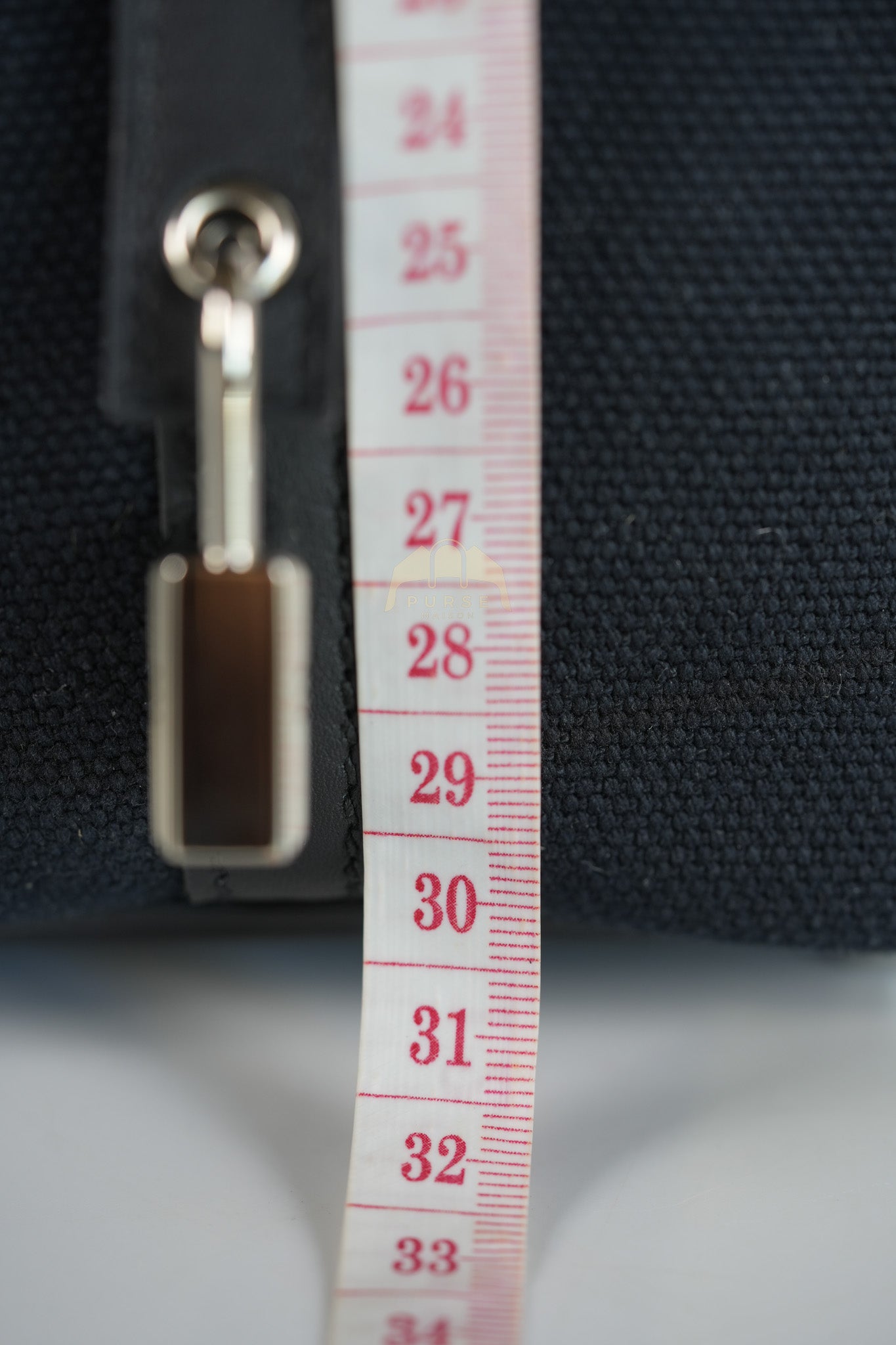 Picotin Lock 18 in Black Cargo Canvas & Palladium Hardware Stamp B (2023) | Purse Maison Luxury Bags Shop