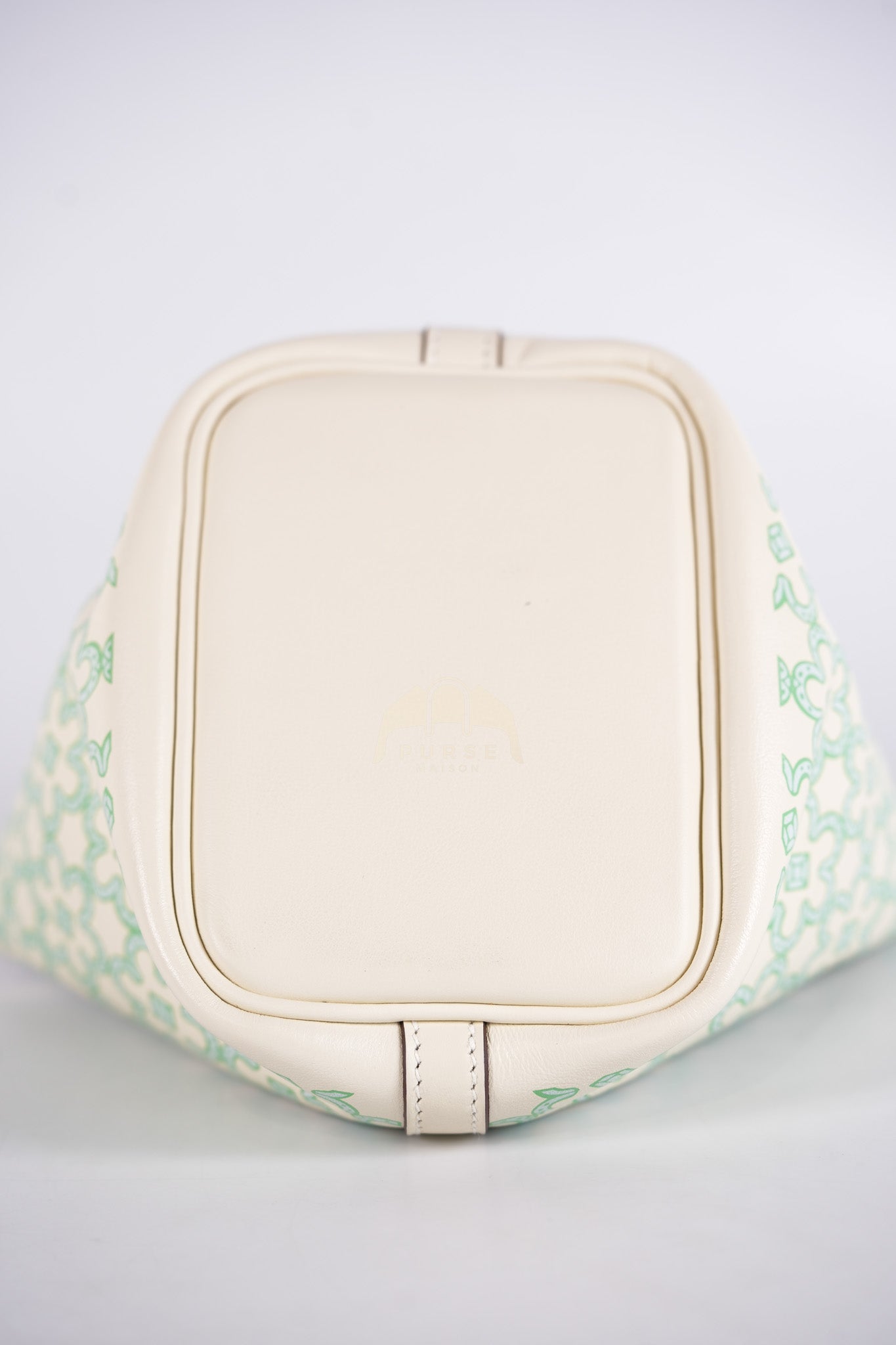 Picotin Micro Lucky Daisy in Nata Swift Leather Stamp U (2022) | Purse Maison Luxury Bags Shop