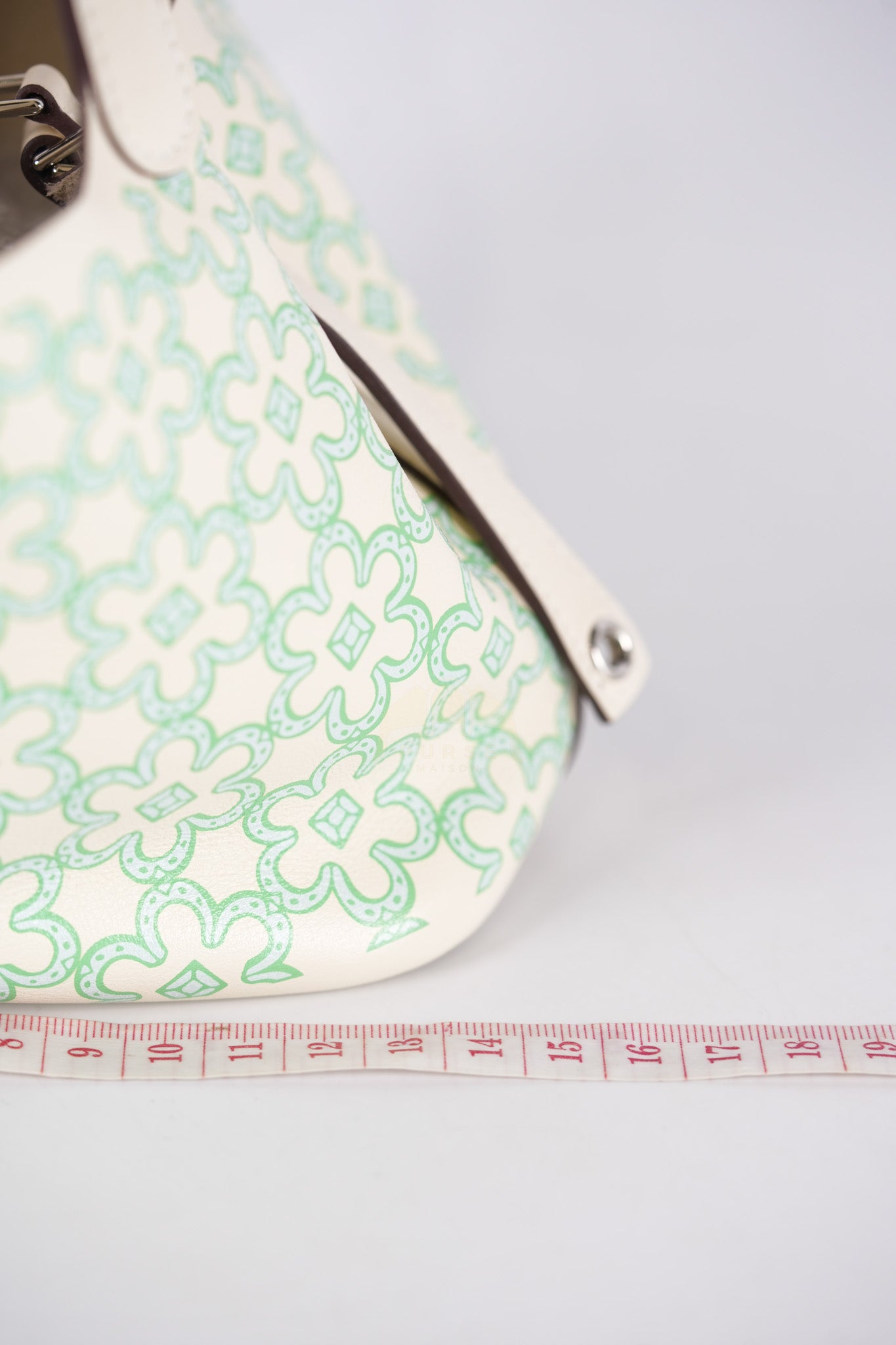 Picotin Micro Lucky Daisy in Nata Swift Leather Stamp U (2022) | Purse Maison Luxury Bags Shop