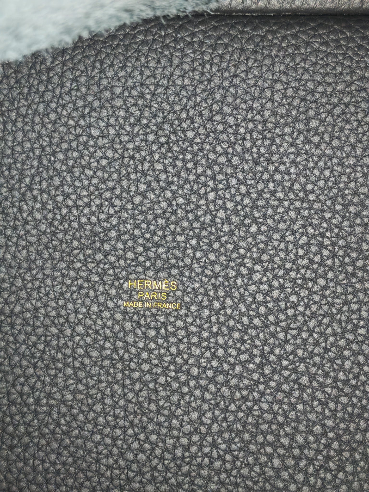 Picotin Lock 22 in Blue Indigo Clemence Leather in Gold Hardware Stamp K(2025)