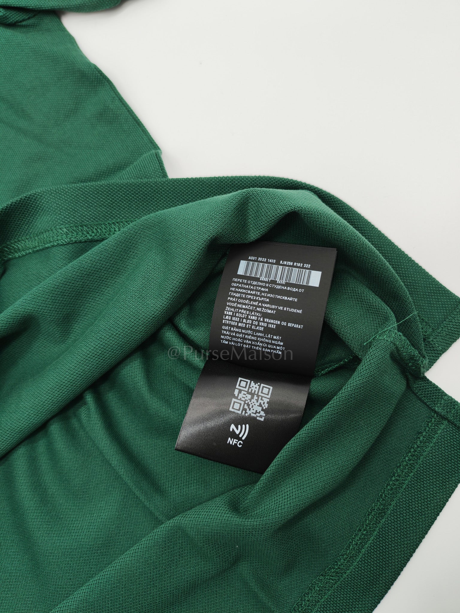 Piquit Abete (Green )Polo Shirt Size L | Purse Maison Luxury Bags Shop