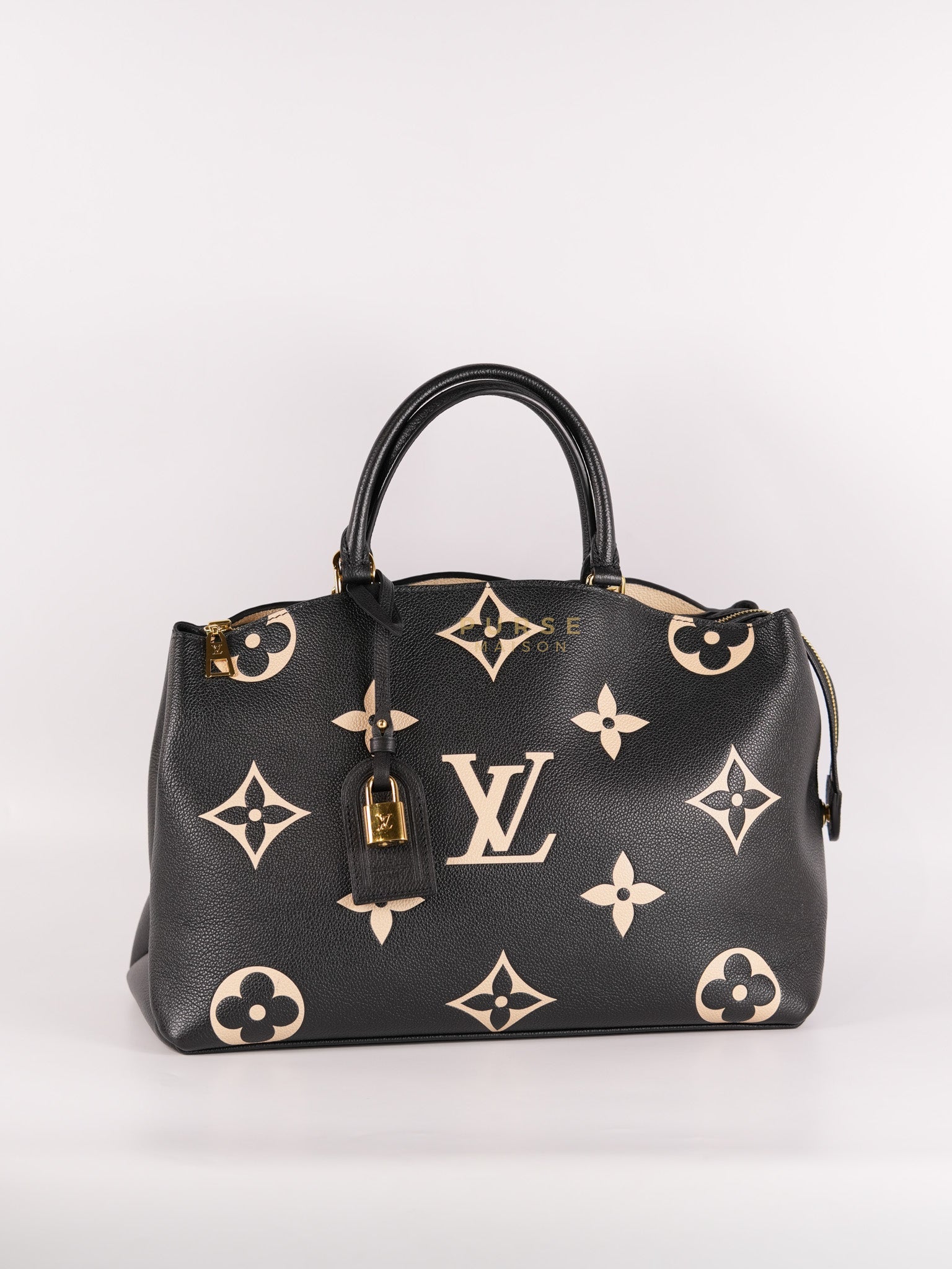 Grand Palais MM in Monogram Empreinte Leather Bicolor (Microchip)