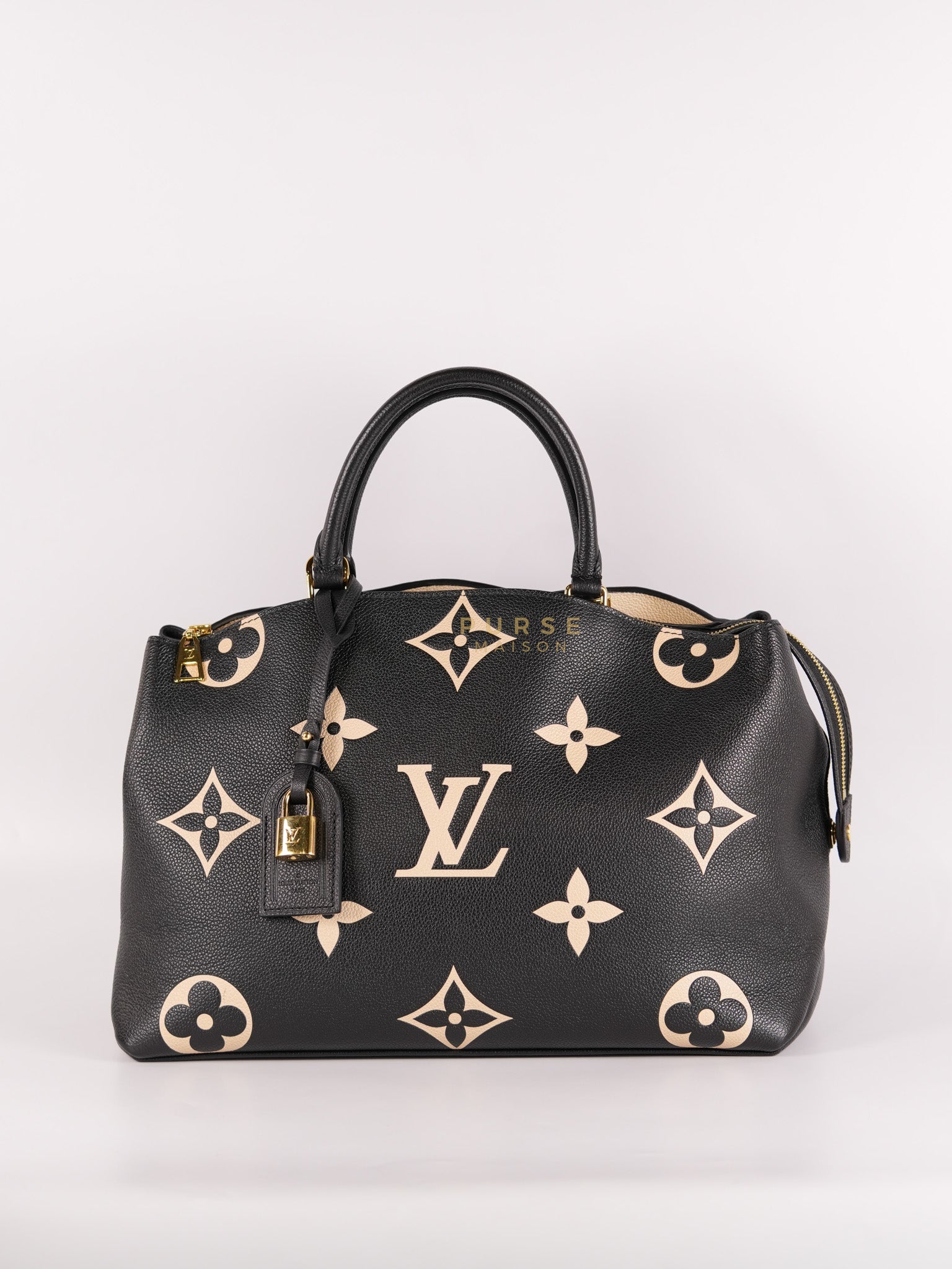 Grand Palais MM in Monogram Empreinte Leather Bicolor (Microchip)