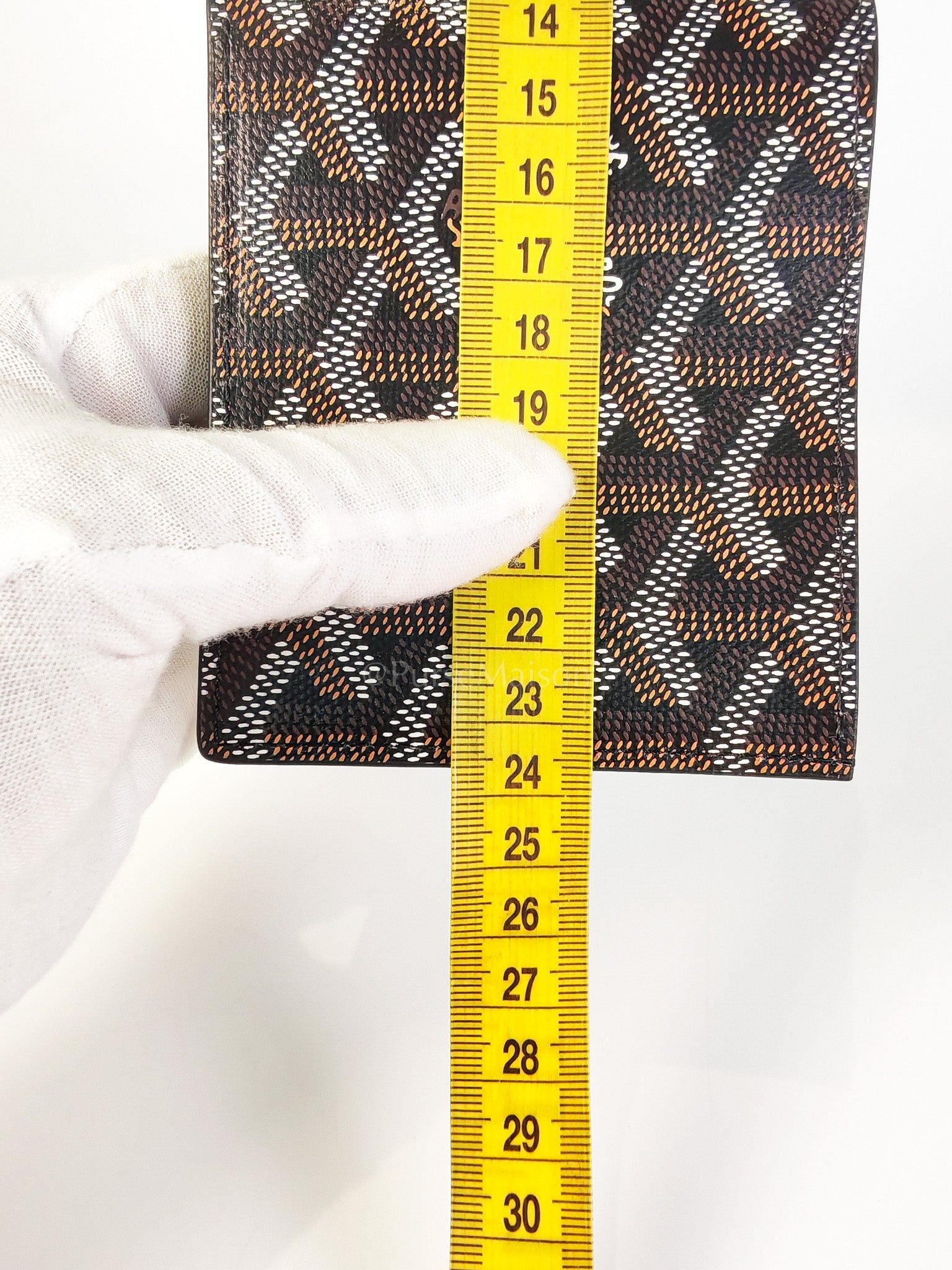 Saint Florentin Wallet in Noir/Black Goyardine Canvas