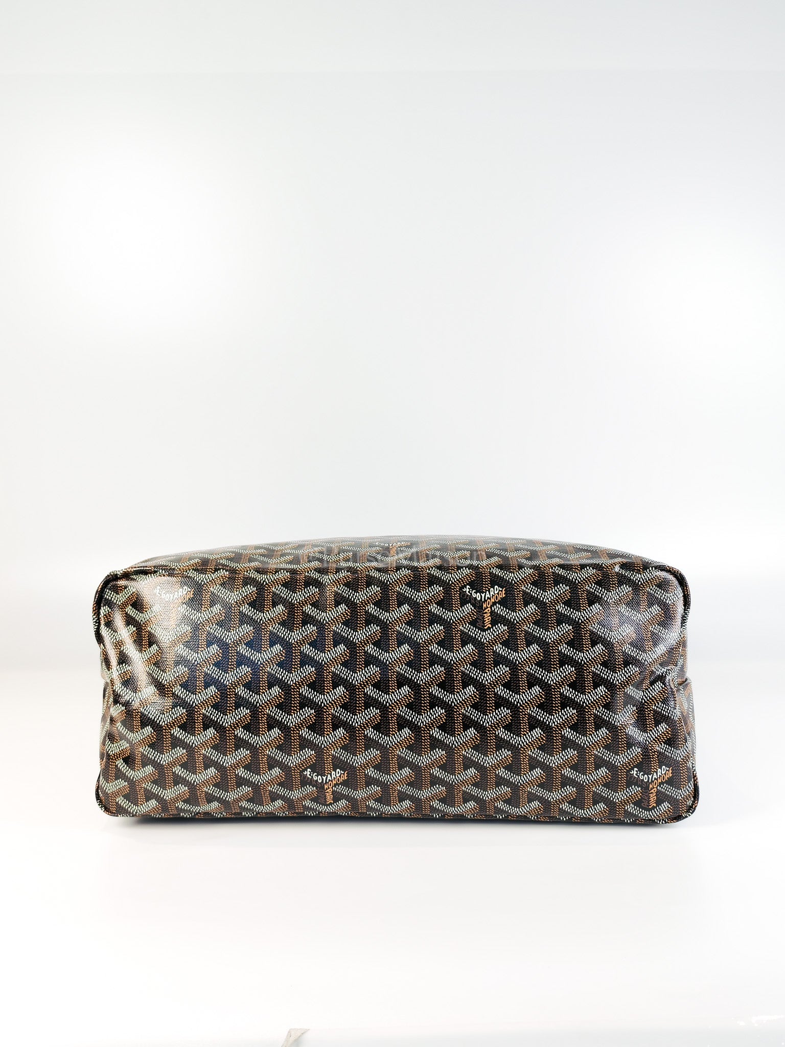 Boheme in Black Goyardine Canvas Hobo Bag