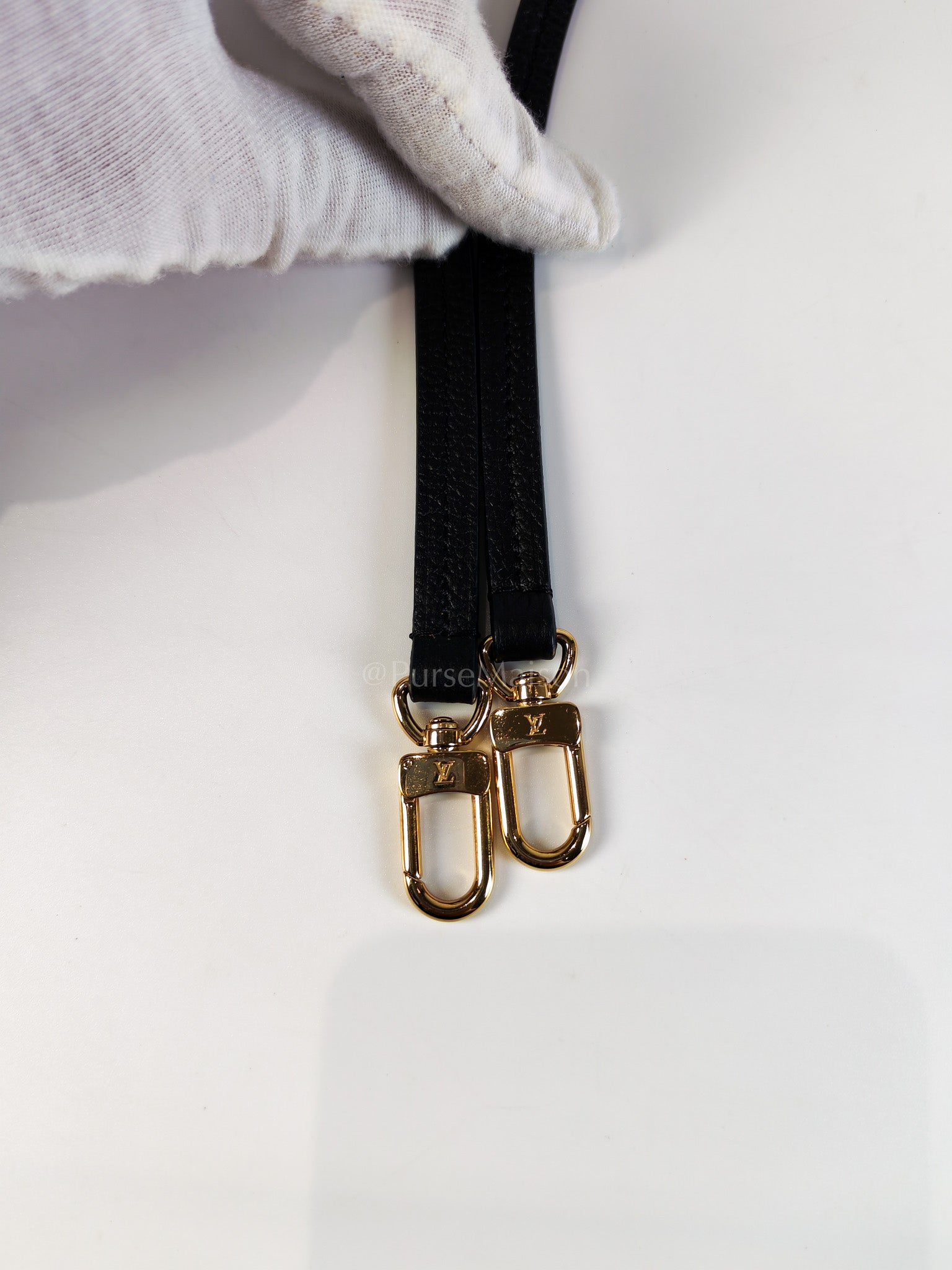 Pochette Double Zip in Bi-color Monogram Empriente Leather (Microchip) | Purse Maison Luxury Bags Shop