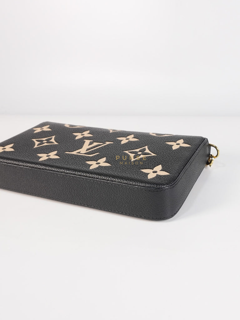 Pochette Félicie Monogram Empreinte Bicolor (Microchip) | Purse Maison Luxury Bags Shop