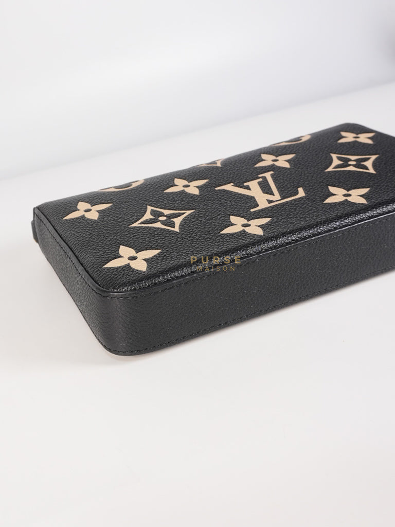 Pochette Félicie Monogram Empreinte Bicolor (Microchip) | Purse Maison Luxury Bags Shop