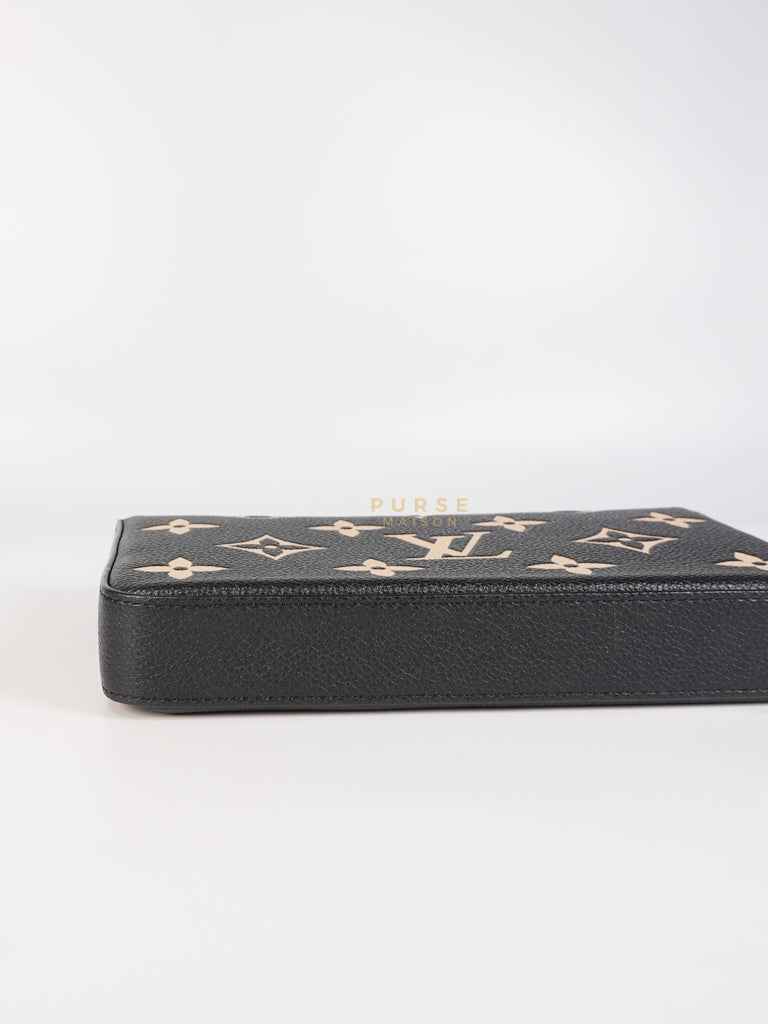 Pochette Félicie Monogram Empreinte Bicolor (Microchip) | Purse Maison Luxury Bags Shop