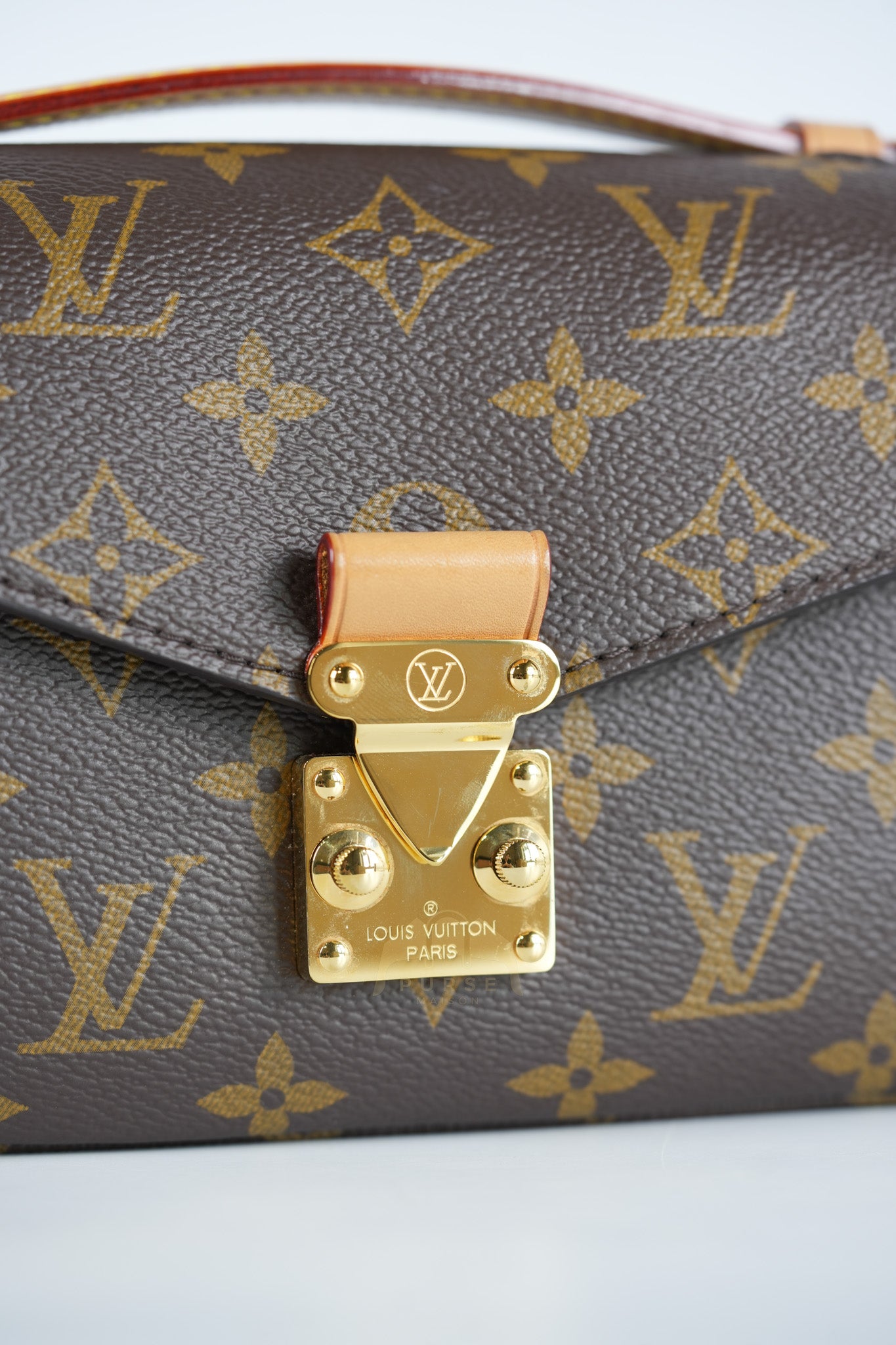 Pochette Metis East West in Monogram Canvas & Gold Hardware Microchip | Purse Maison Luxury Bags Shop