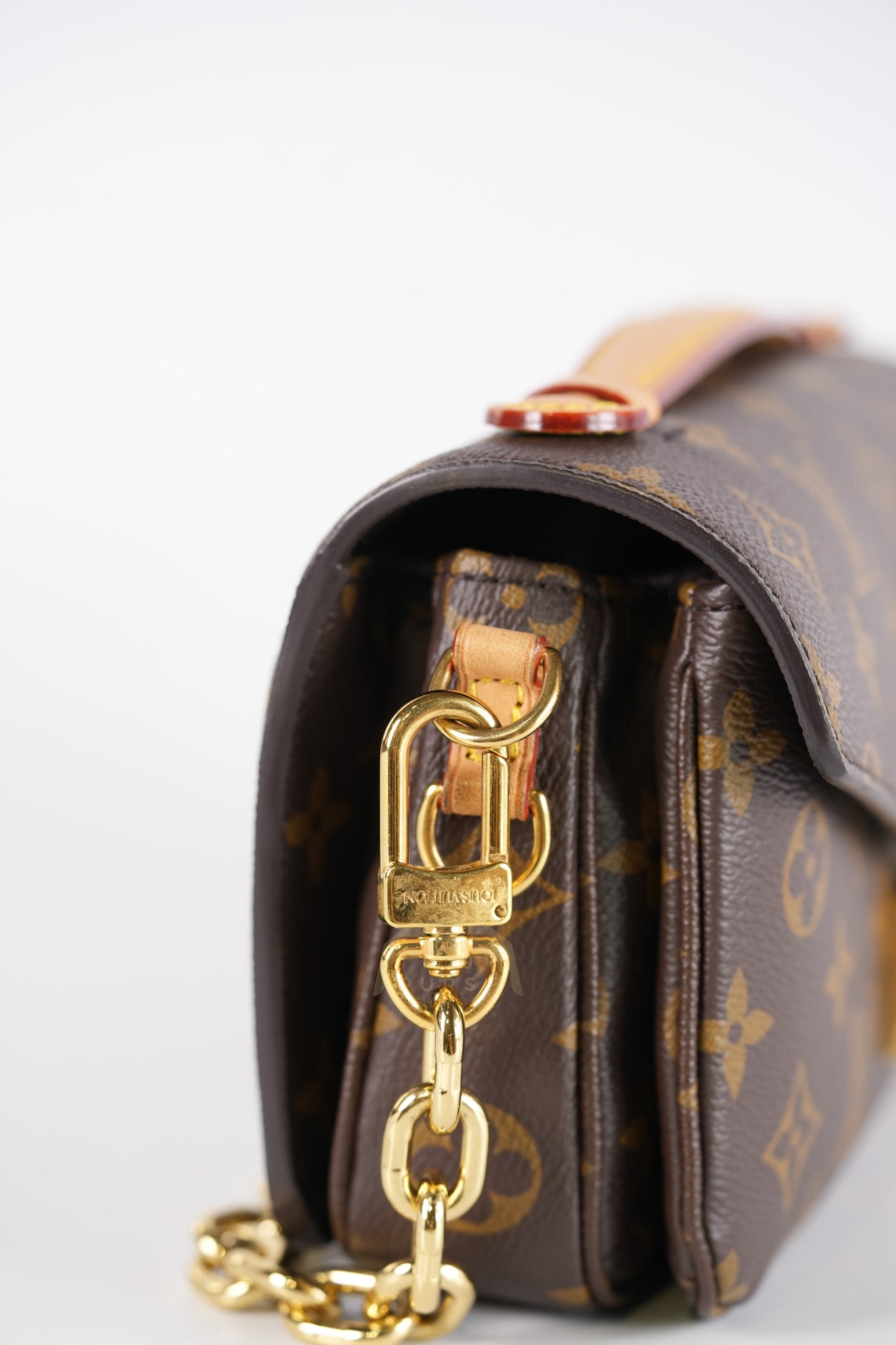 Pochette Metis East West in Monogram Canvas & Gold Hardware Microchip | Purse Maison Luxury Bags Shop