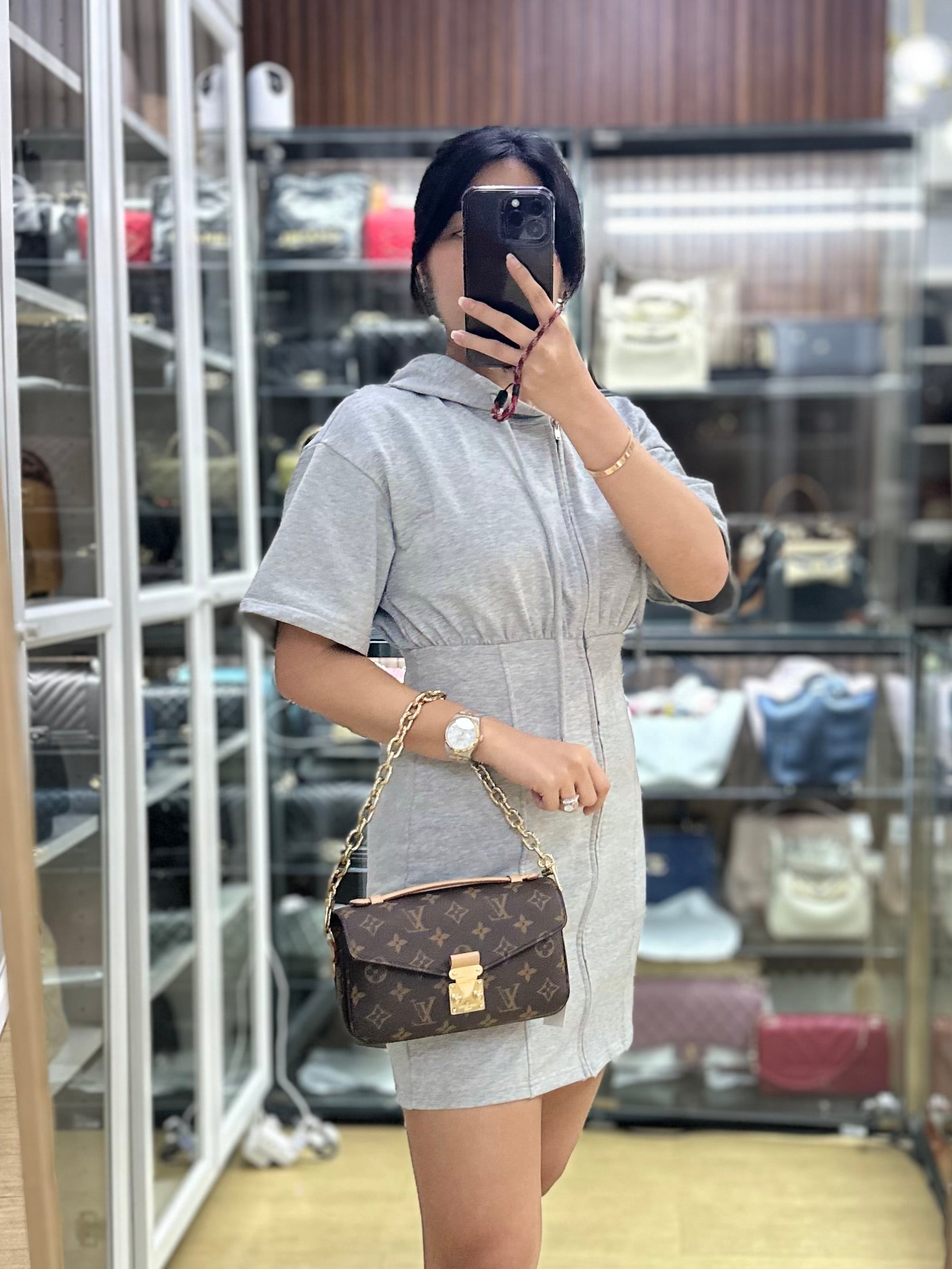 Metis East West in Monogram Canvas (Microchip) | Purse Maison Luxury Bags Shop