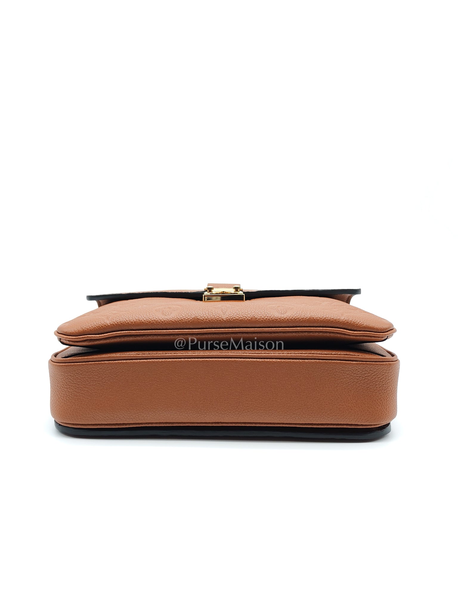 Pochette Metis in Cognac Monogram Empriente Leather (Microchip) | Purse Maison Luxury Bags Shop