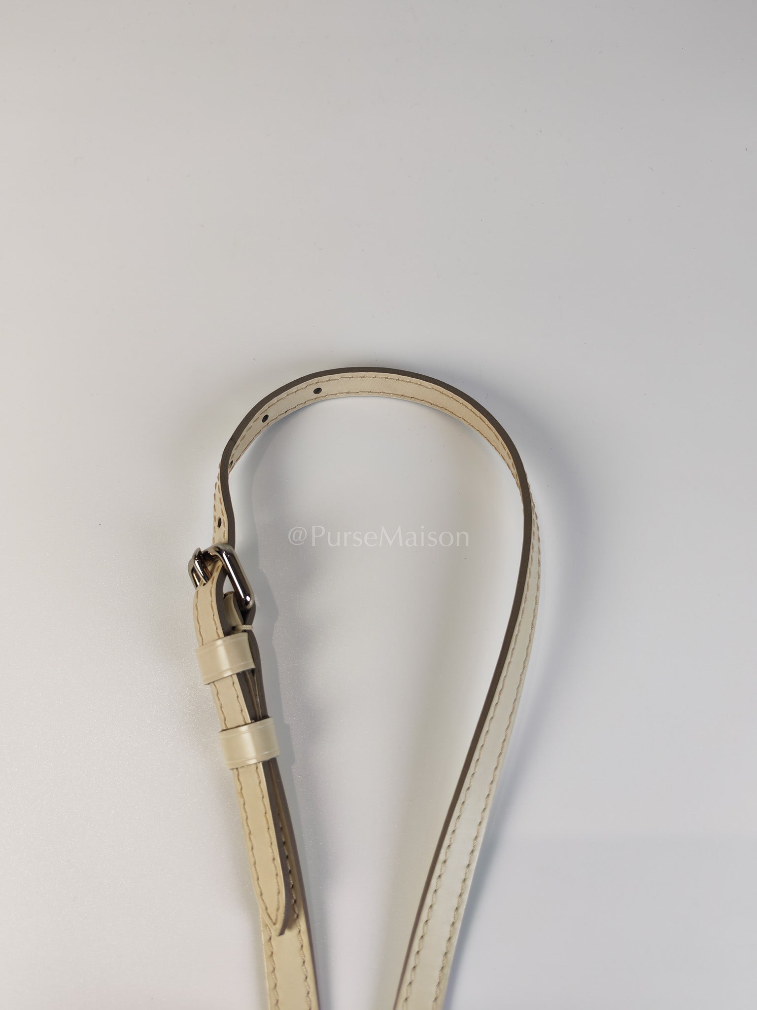 Pochette Montaigne In Cream Epi Leather Clutch Shoulder Bag (Date Code: TJ1170) | Purse Maison Luxury Bags Shop