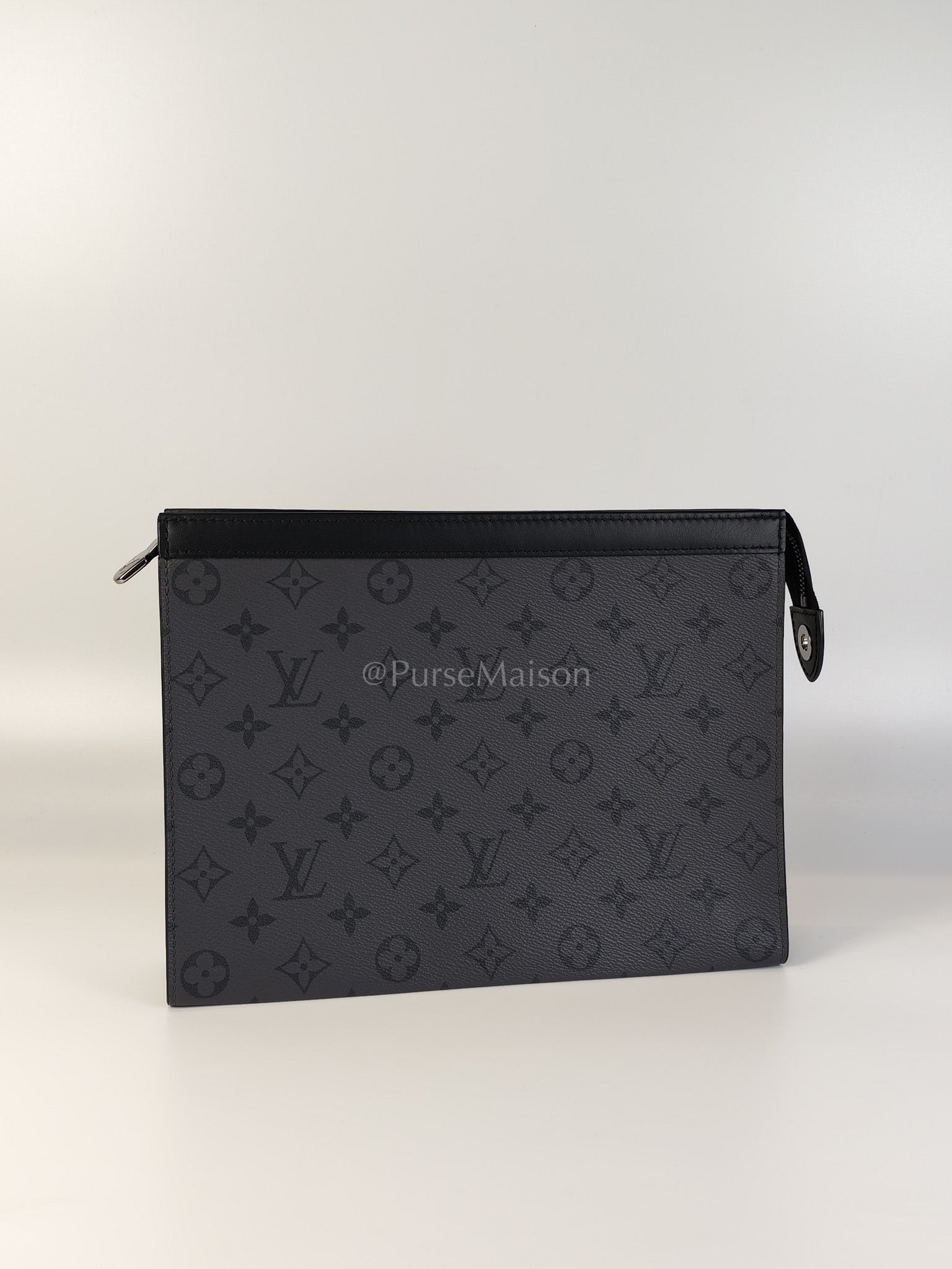 Pochette Voyage Monogram Eclipse Canvas Clutch Bag (Microchip) | Purse Maison Luxury Bags Shop