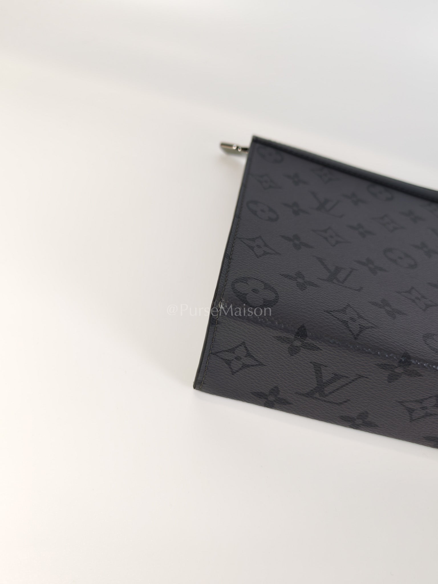 Pochette Voyage Monogram Eclipse Canvas Clutch Bag (Microchip) | Purse Maison Luxury Bags Shop