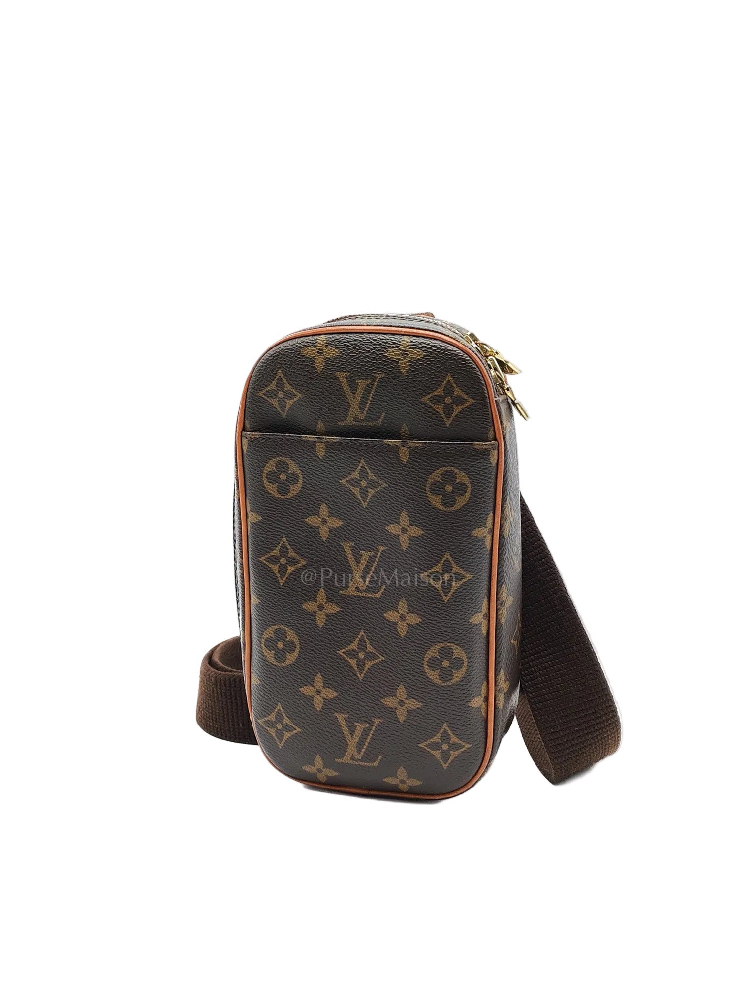 Pochette Gange Chest Bag in Monogram Canvas (Date Code: CA1024)
