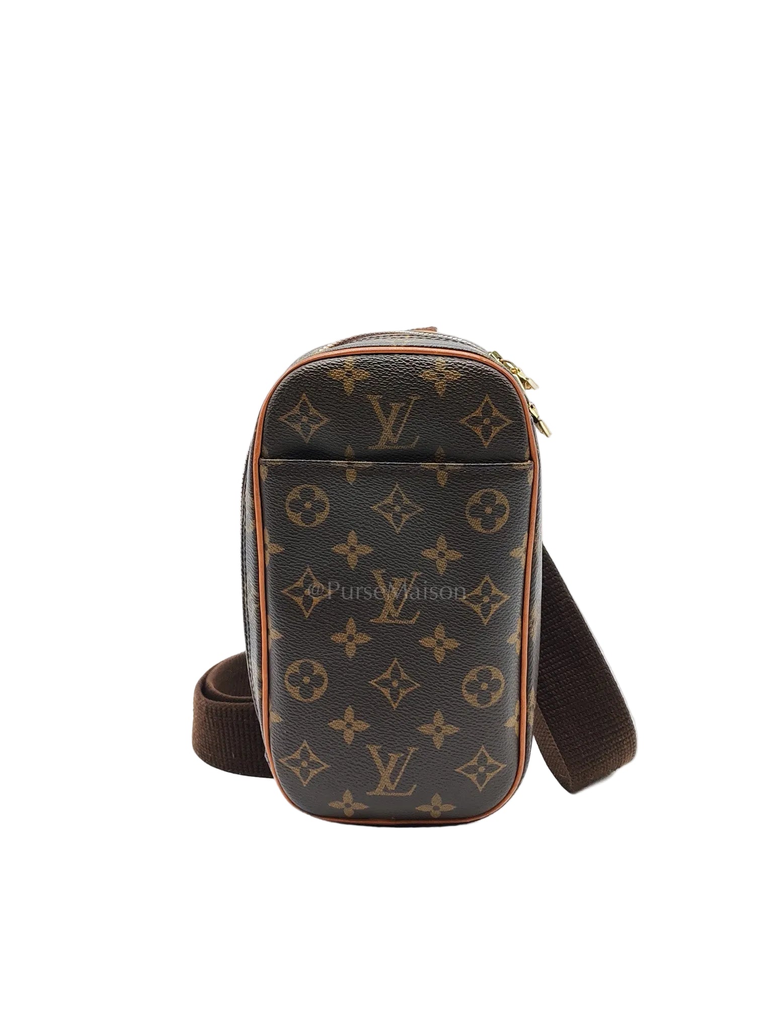 Pochette Gange Chest Bag in Monogram Canvas (Date Code: CA1024)