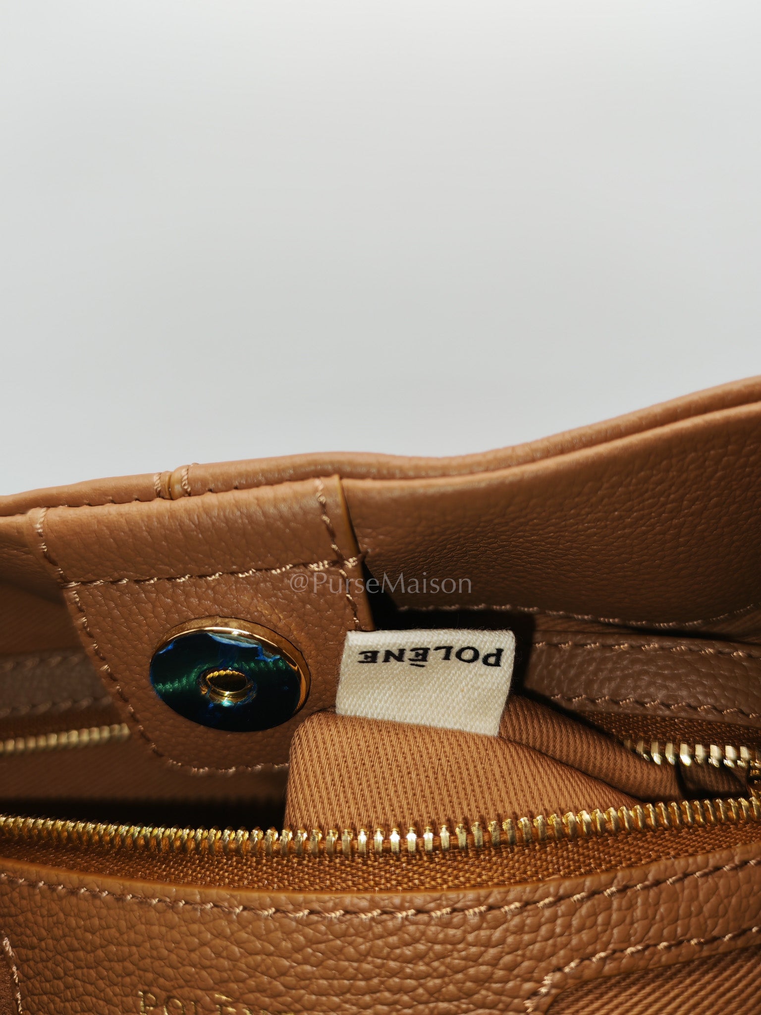 Numero Neuf in Camel Graine Leather