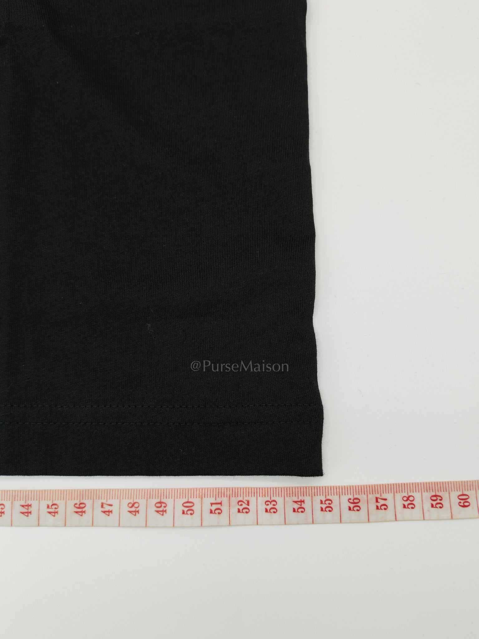 Jersey Cotton T-Shirt in Black for Men Size L