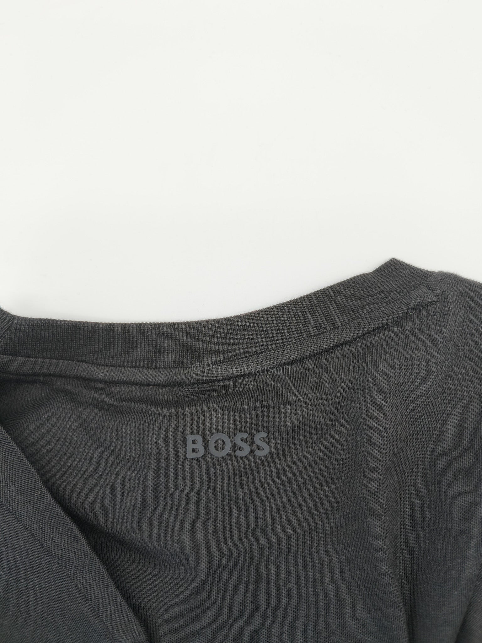 Jersey Cotton T-Shirt in Black for Men Size L