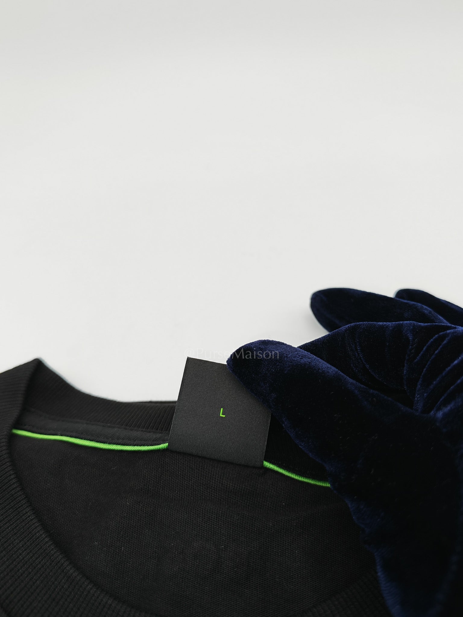 Jersey Cotton T-Shirt in Black for Men Size L