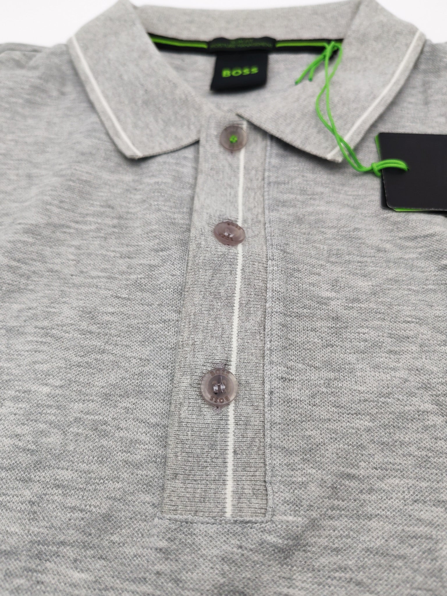 Jersey Polo Shirt in Gray for Men Size L