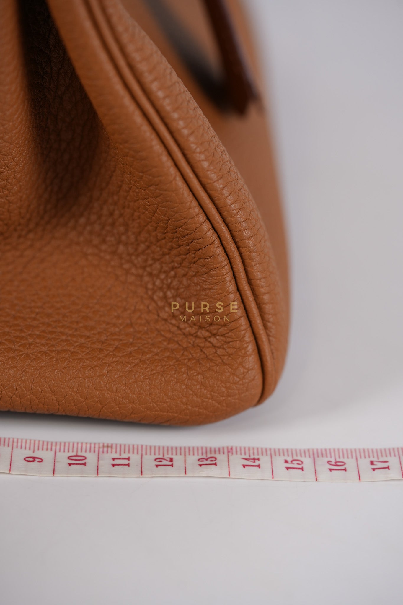 Birkin 25 Retourne in Gold Togo Leather and Palladium Hardware Stamp Y (2020)