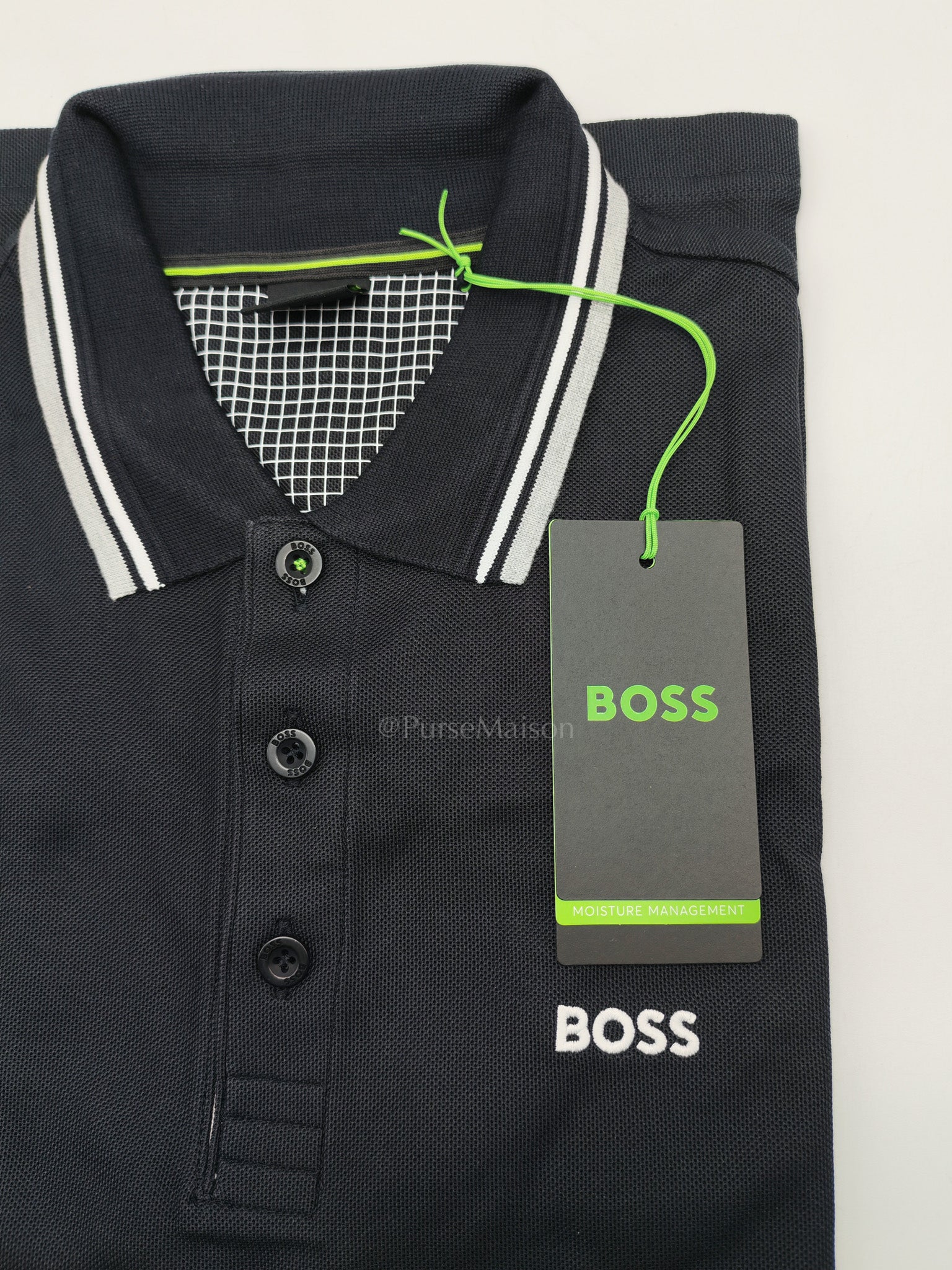 Jersey Polo Shirt in Navy for Men Size M
