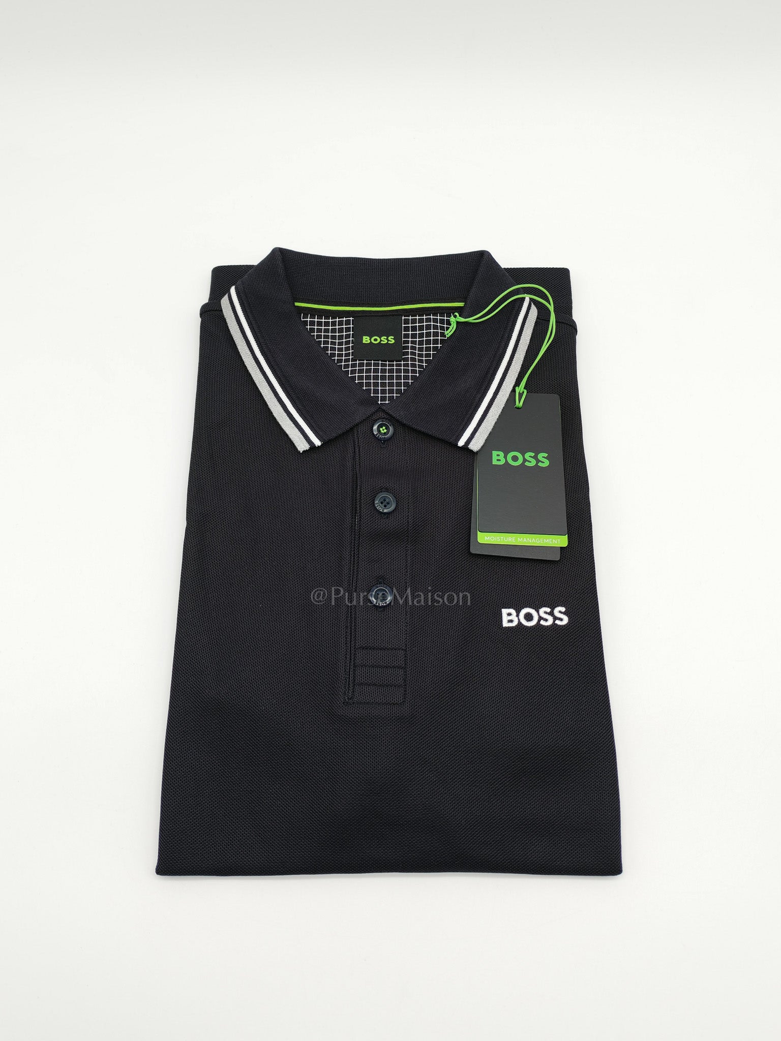 Jersey Polo Shirt in Navy for Men Size M