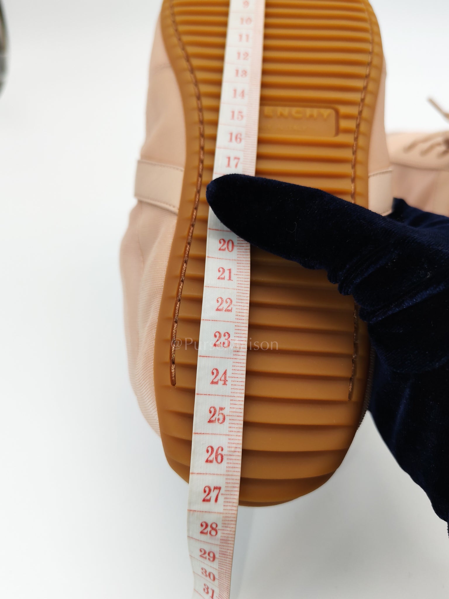 Polyamide Low Top Canvas Sneakers Pink 38.5EU (24cm) | Purse Maison Luxury Bags Shop