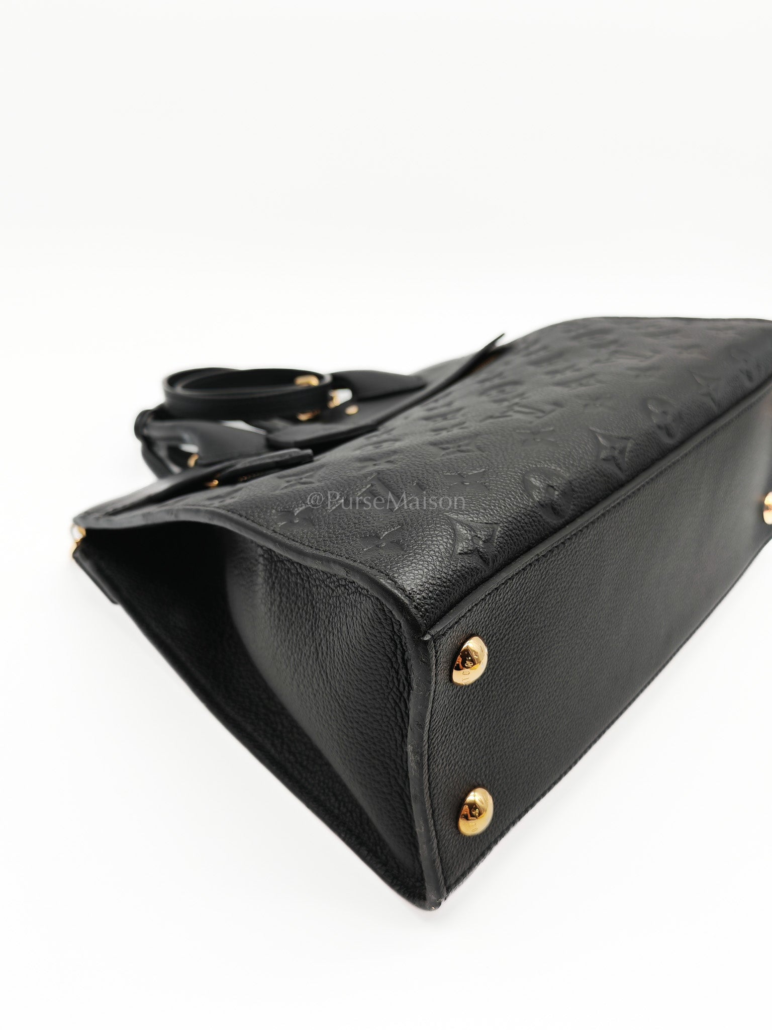 Pont Neuf Monogram MM Empreinte Leather Crossbody Bag (Date Code: CA0146) | Purse Maison Luxury Bags Shop