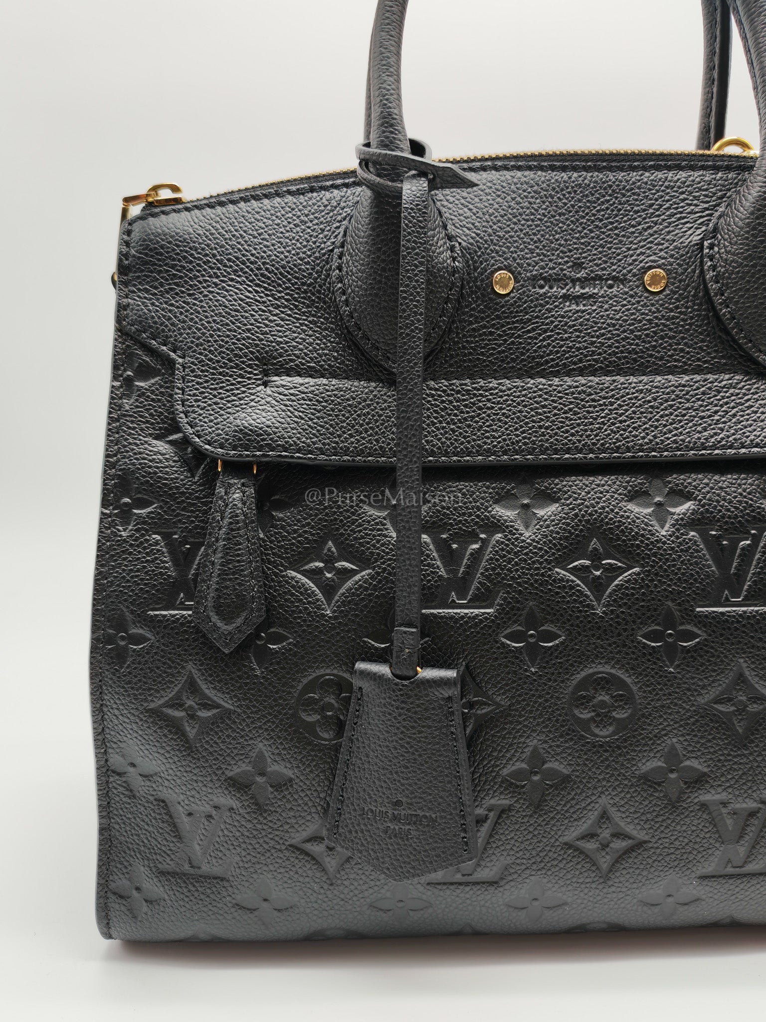 Pont Neuf Monogram MM Empreinte Leather Crossbody Bag (Date Code: CA0146) | Purse Maison Luxury Bags Shop