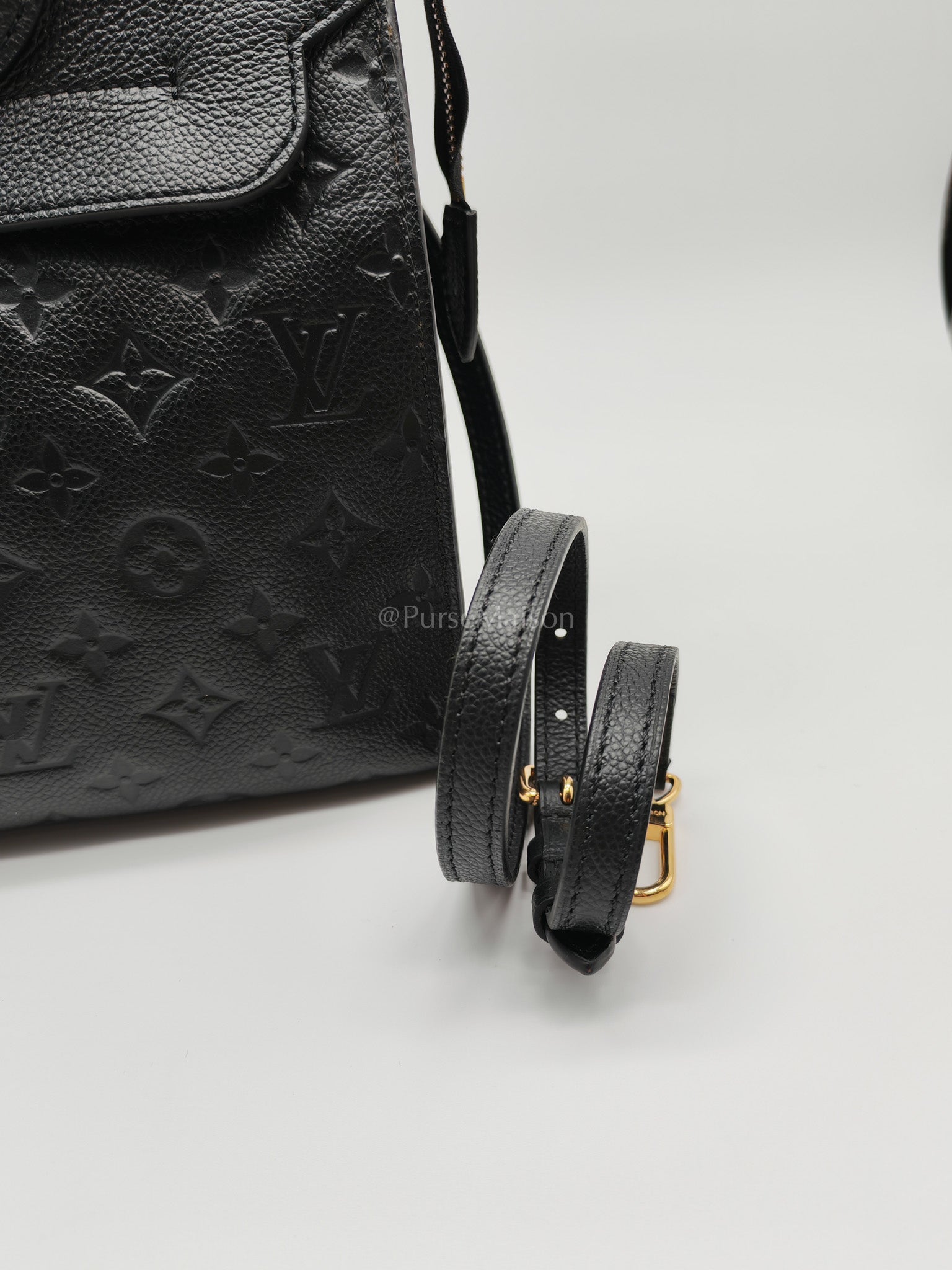 Pont Neuf Monogram MM Empreinte Leather Crossbody Bag (Date Code: CA0146) | Purse Maison Luxury Bags Shop