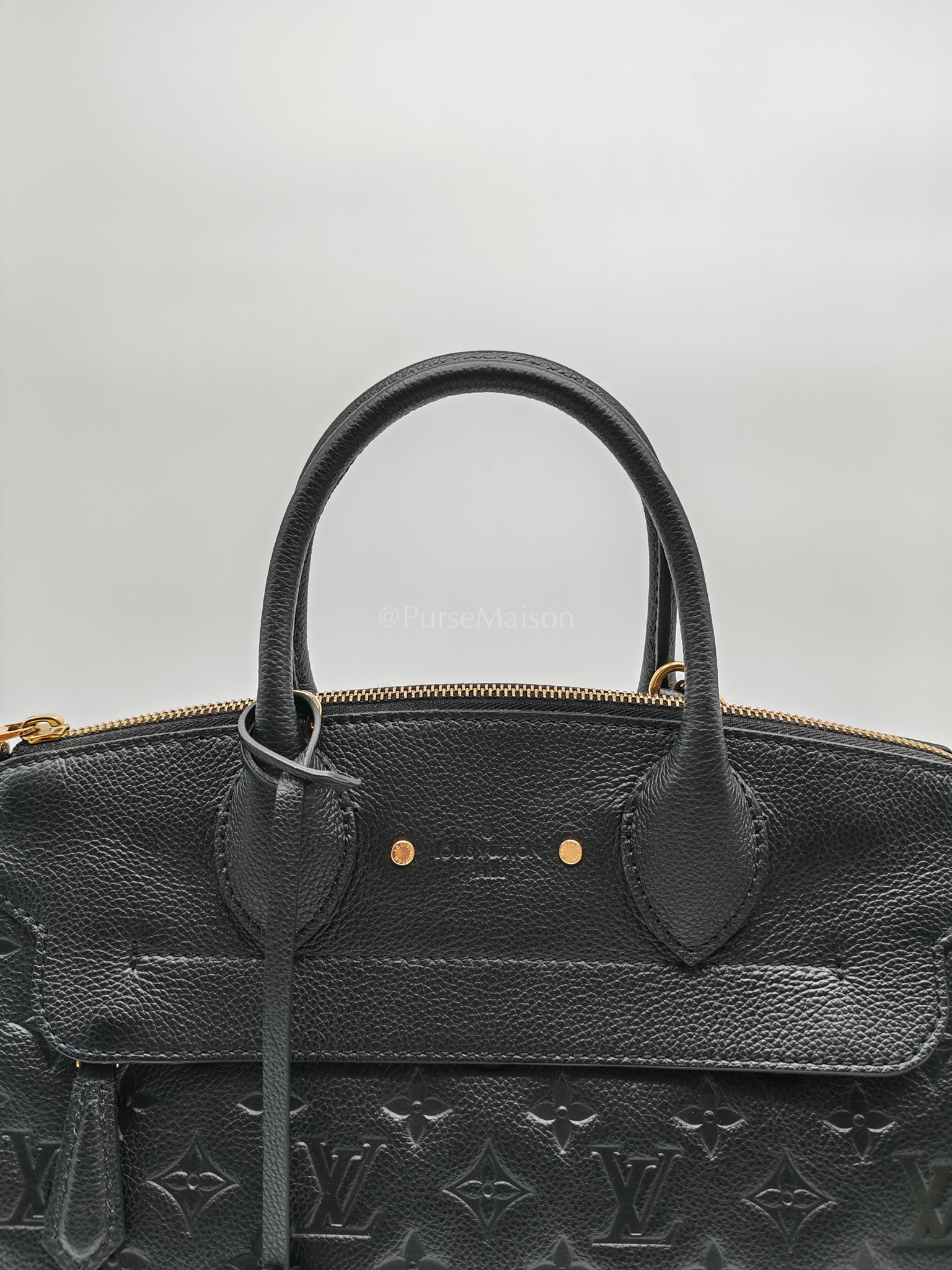 Pont Neuf Monogram MM Empreinte Leather Crossbody Bag (Date Code: CA0146) | Purse Maison Luxury Bags Shop