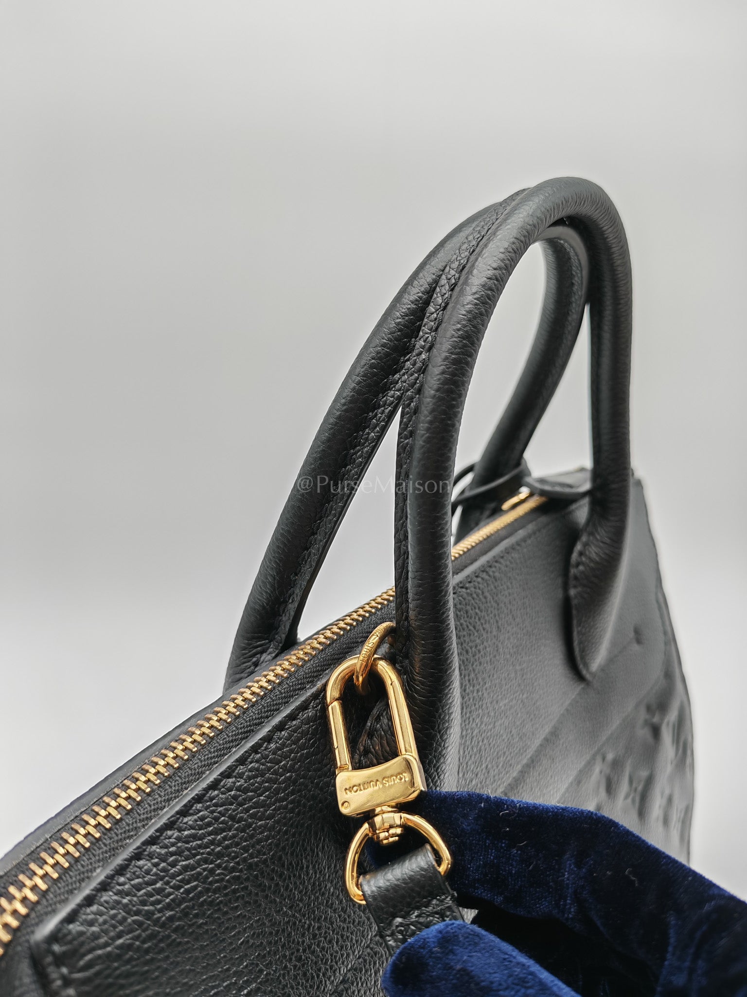 Pont Neuf Monogram MM Empreinte Leather Crossbody Bag (Date Code: CA0146) | Purse Maison Luxury Bags Shop