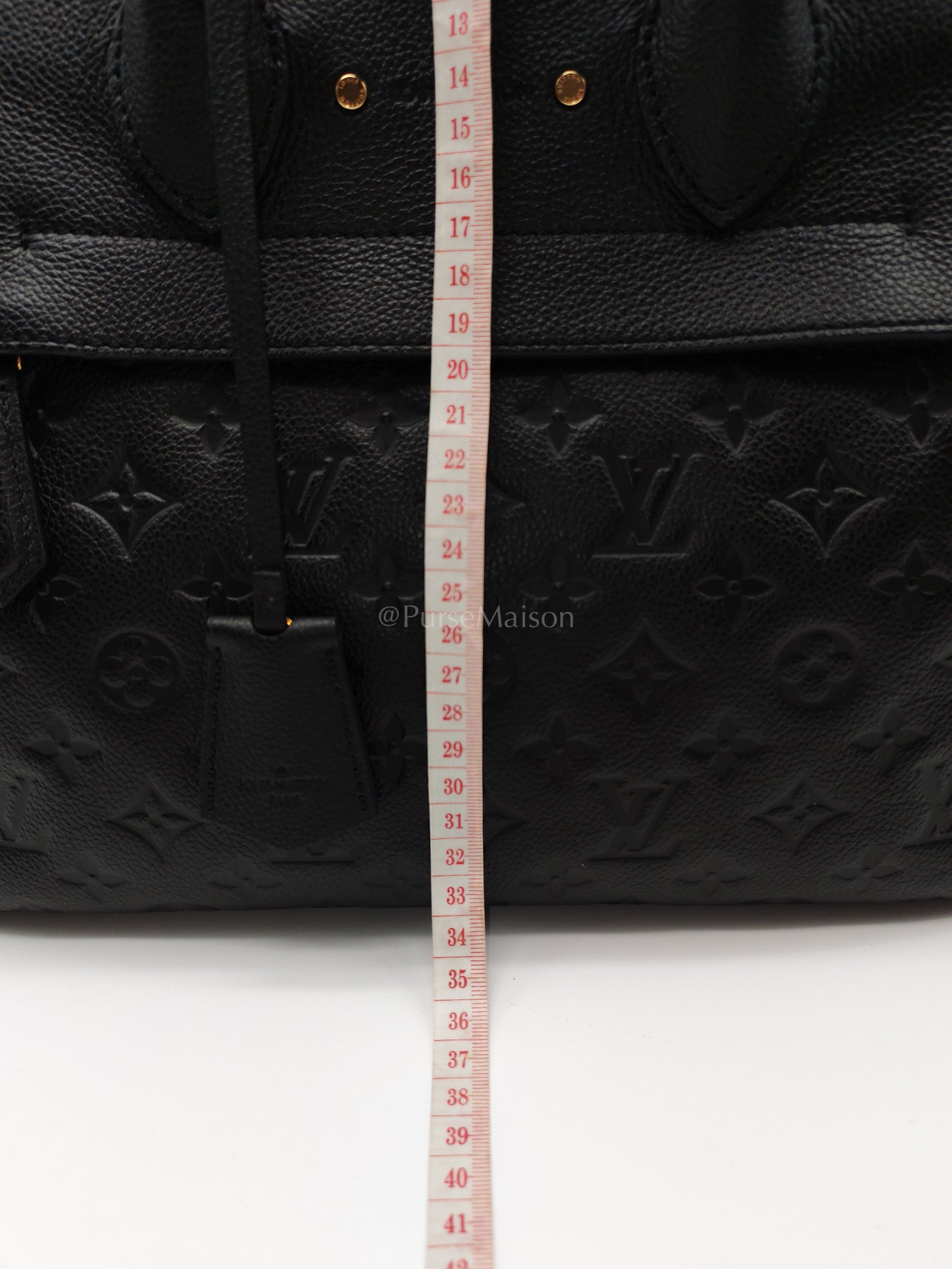 Pont Neuf Monogram MM Empreinte Leather Crossbody Bag (Date Code: CA0146) | Purse Maison Luxury Bags Shop