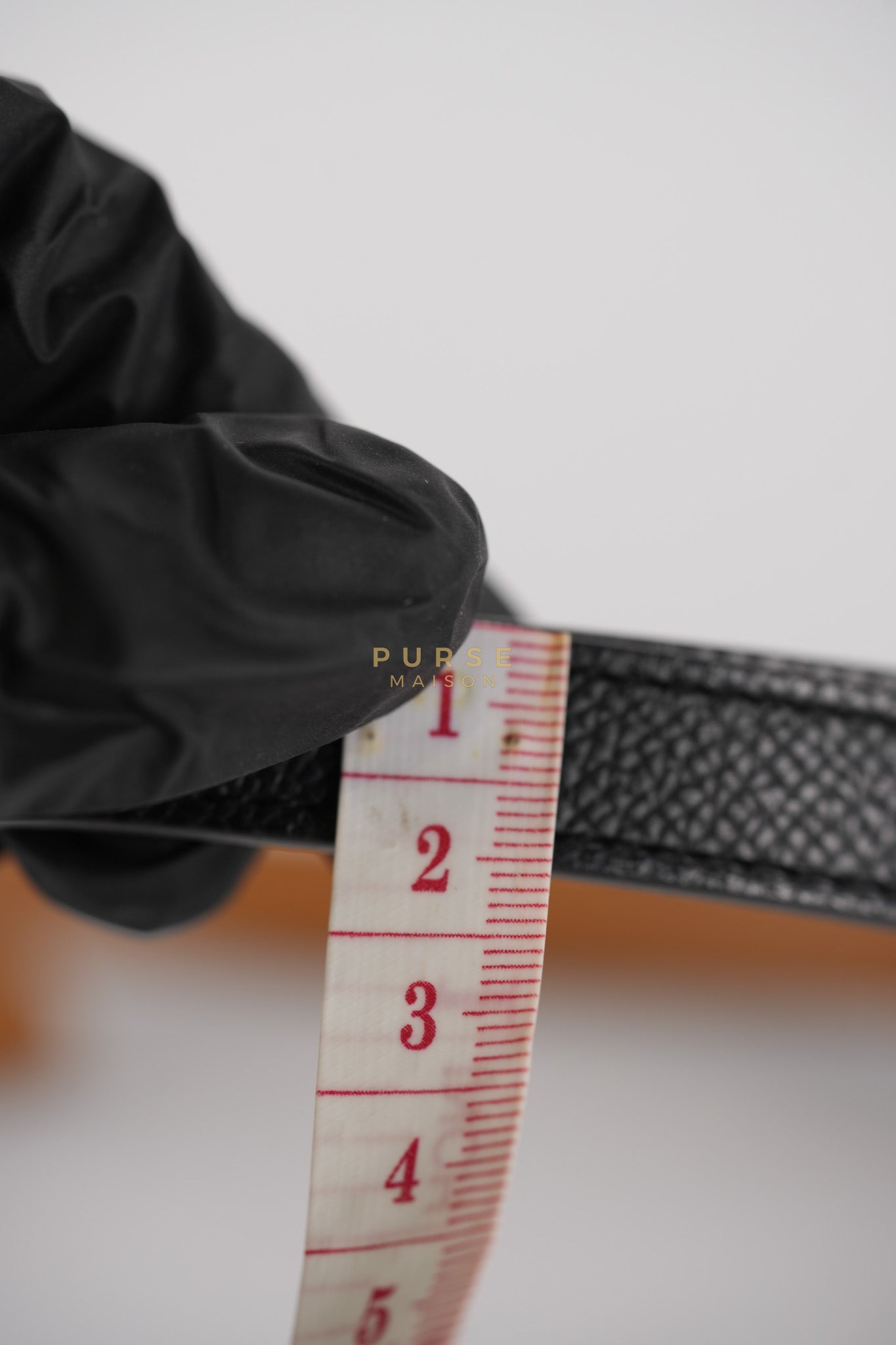 Pop H 15 Belt in Nior/Gold Epsom Leather Size 80 Stamp B(2023) | Purse Maison Luxury Bags Shop