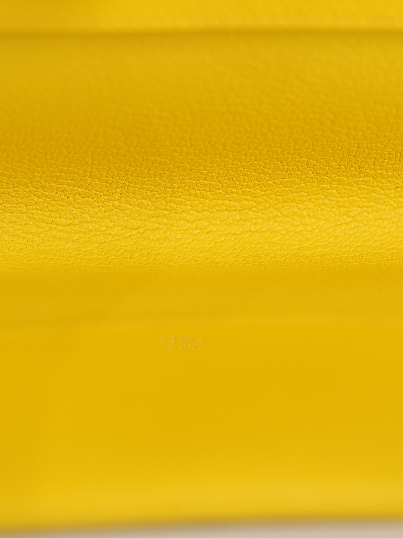 Porte Cartes (Passport Holder) Jaune Evercolor Leather and Palladium Hardware Stamp B (2023) | Purse Maison Luxury Bags Shop