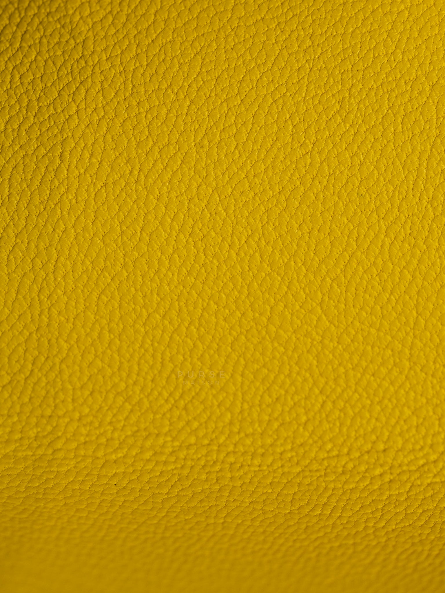 Porte Cartes (Passport Holder) Jaune Evercolor Leather and Palladium Hardware Stamp B (2023) | Purse Maison Luxury Bags Shop