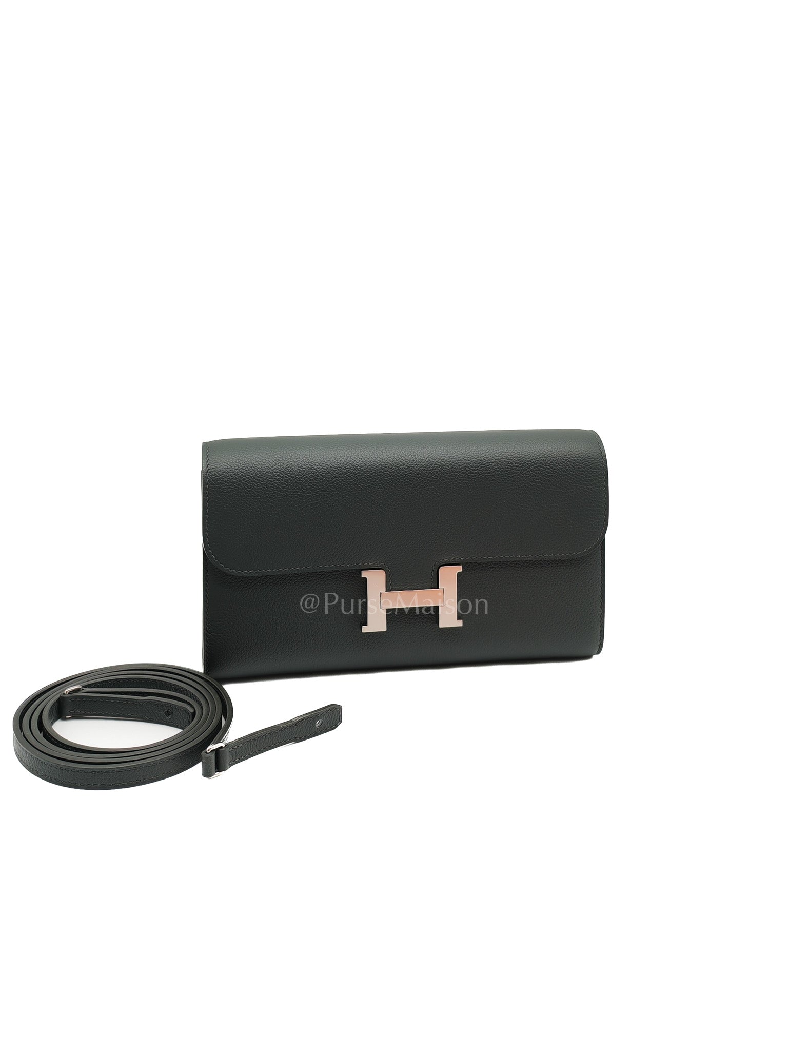Constance To Go in Vert Mangrove Evercolor Leather Palladium Hadware Stamp K(2025)
