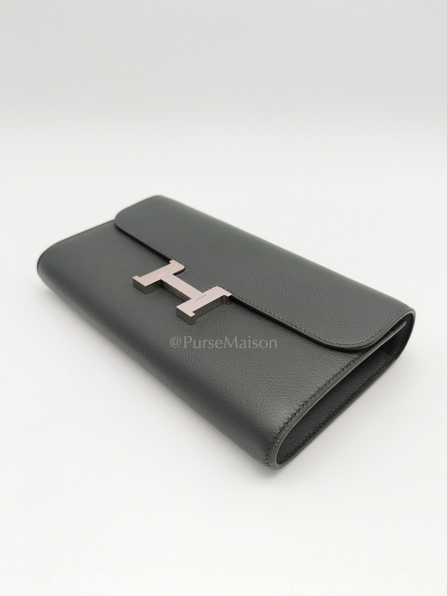 Constance To Go in Vert Mangrove Evercolor Leather Palladium Hadware Stamp K(2025)