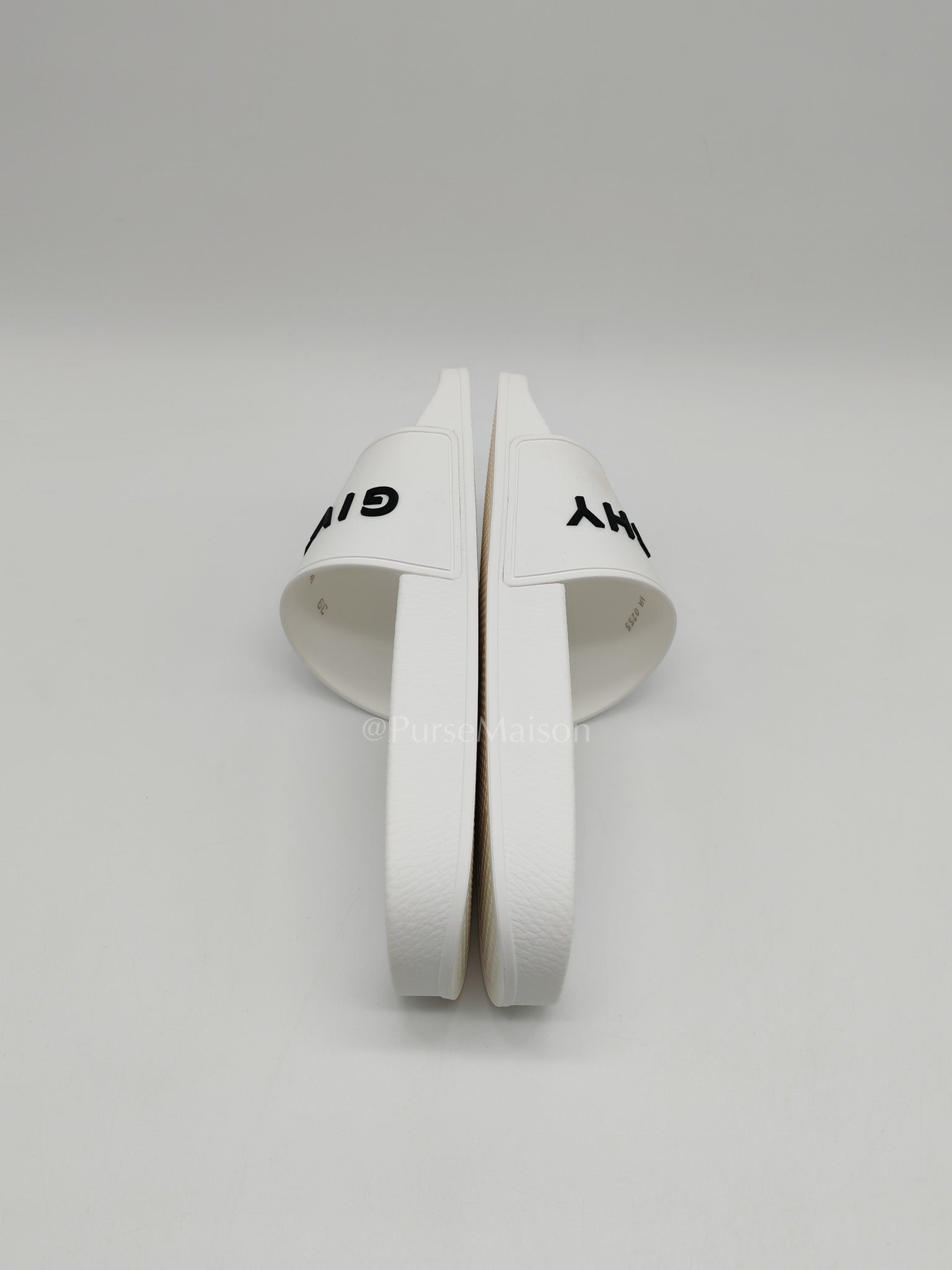 White Rubber Pool Slides 39 EU (25.5 cm)