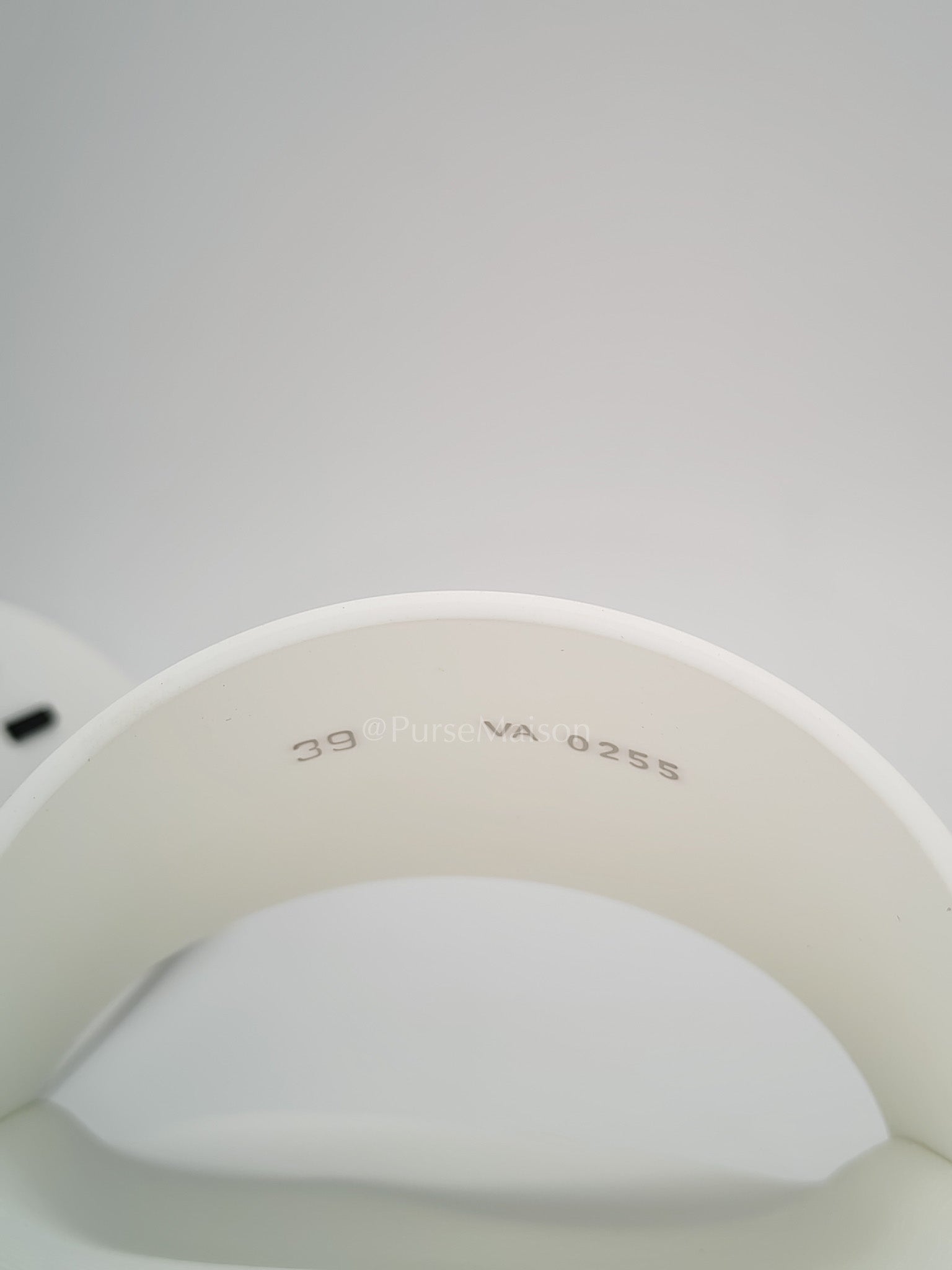 White Rubber Pool Slides 39 EU (25.5 cm)