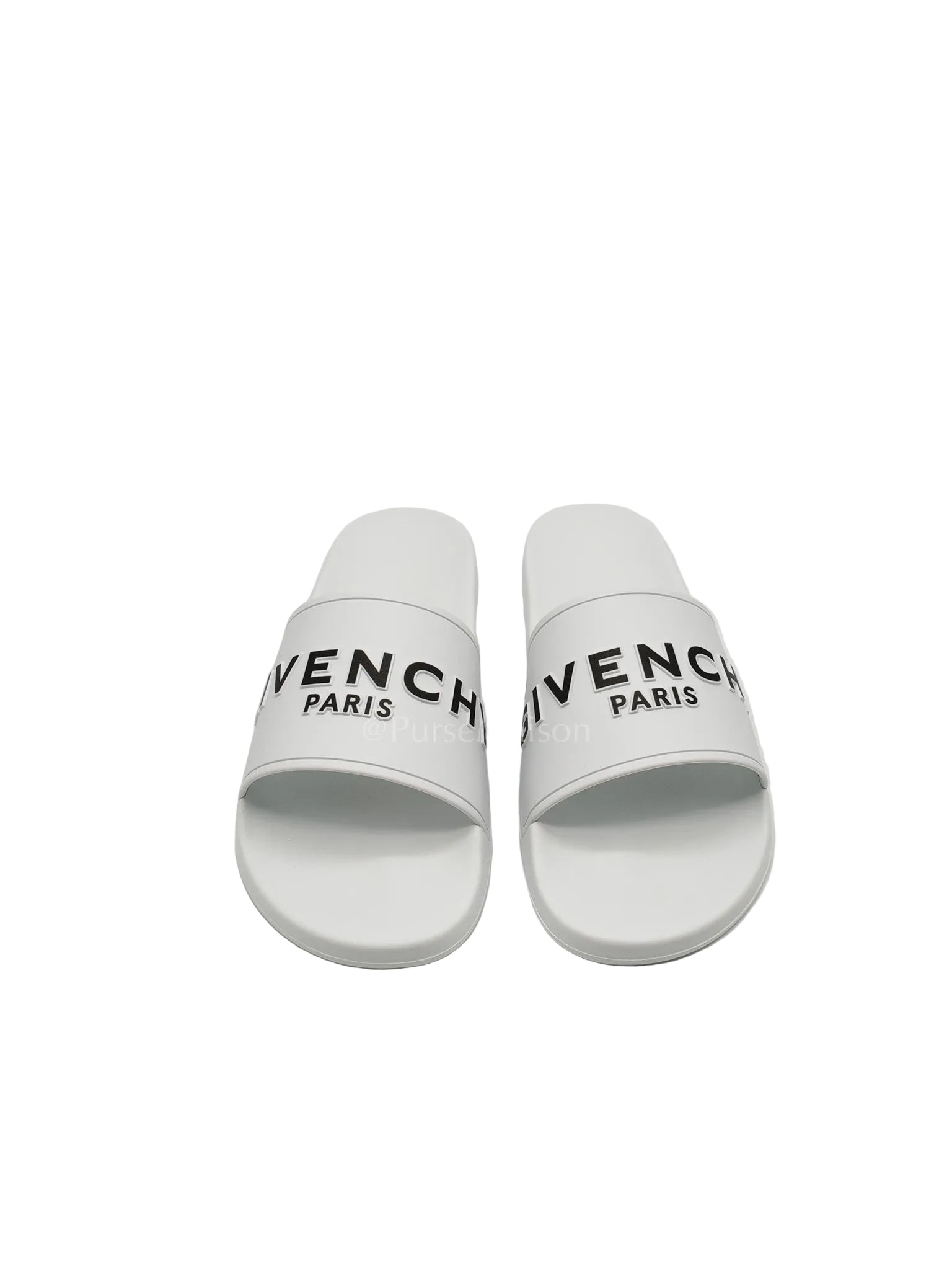 White Rubber Pool Slides 41 EU (27 cm)