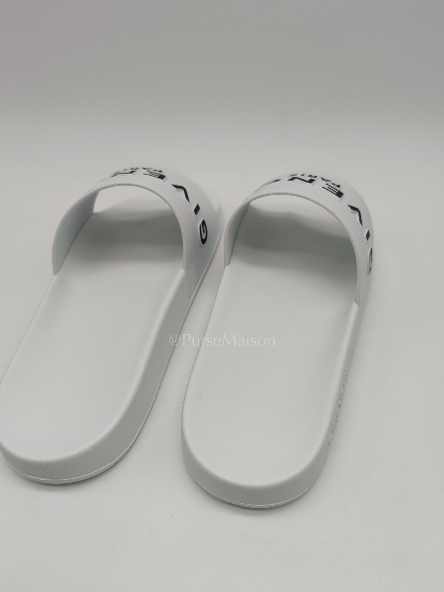 White Rubber Pool Slides 41 EU (27 cm)