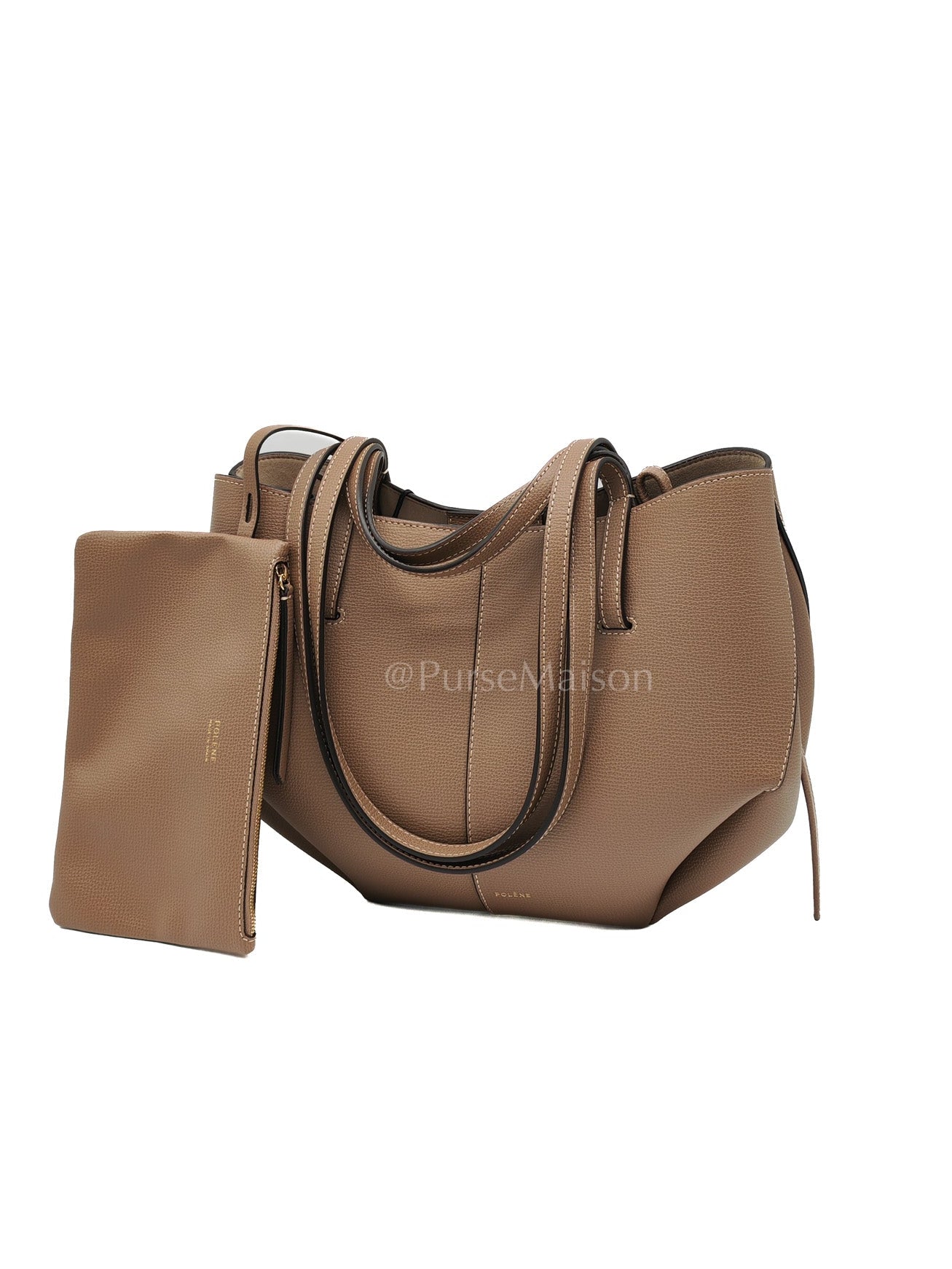 Cyme Mini in Root Graine Leather Shoulder Bag