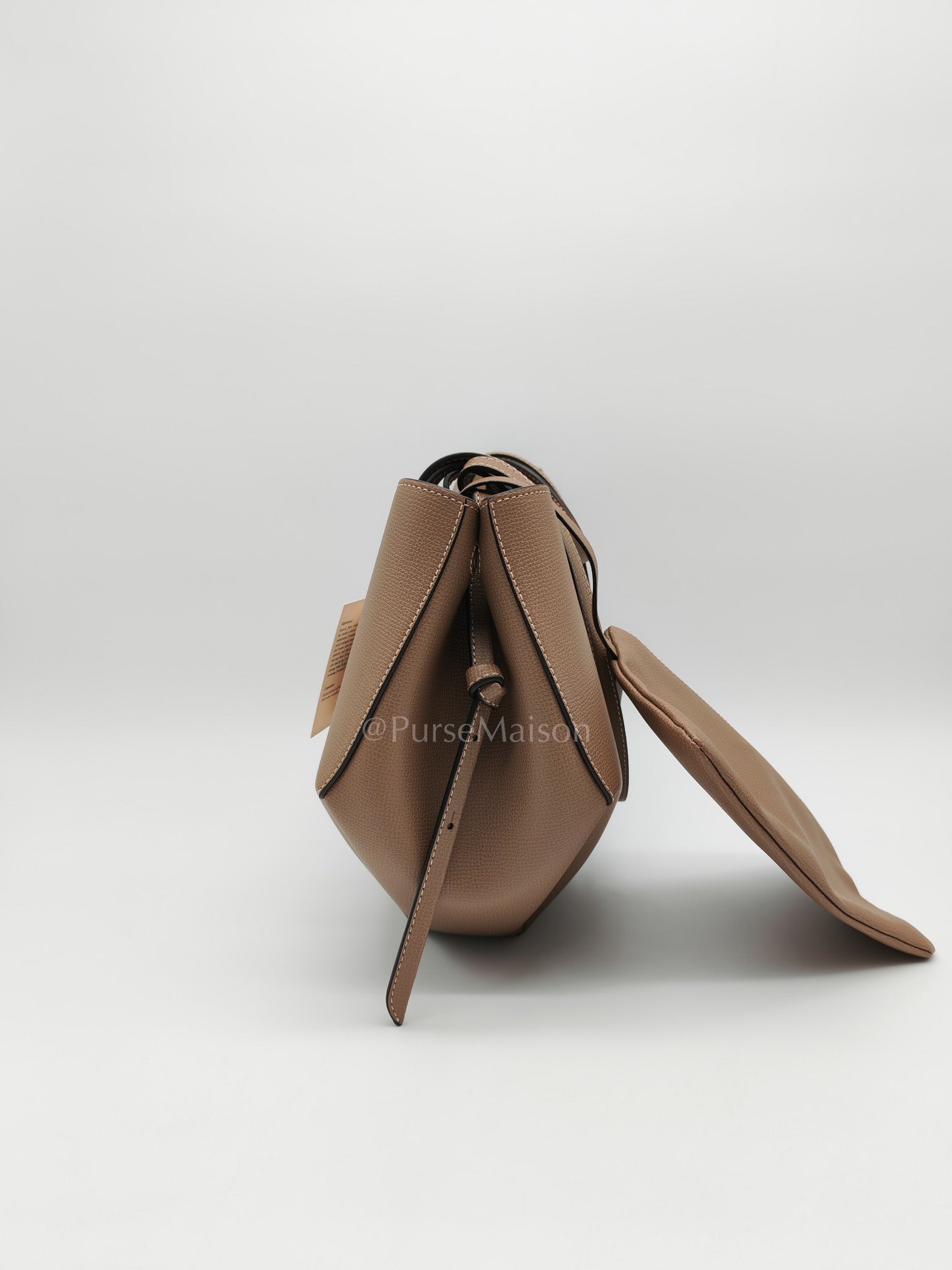 Cyme Mini in Root Graine Leather Shoulder Bag