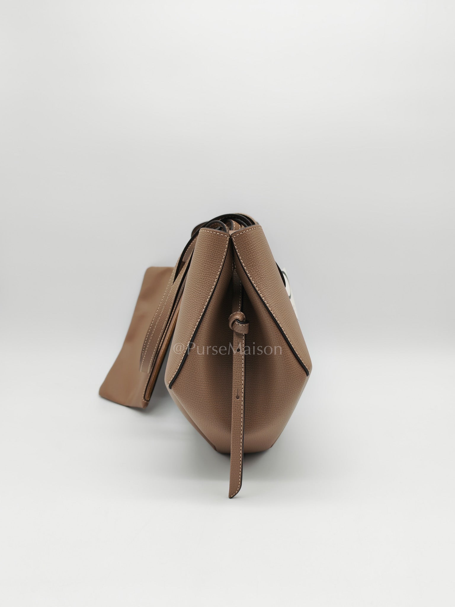 Cyme Mini in Root Graine Leather Shoulder Bag