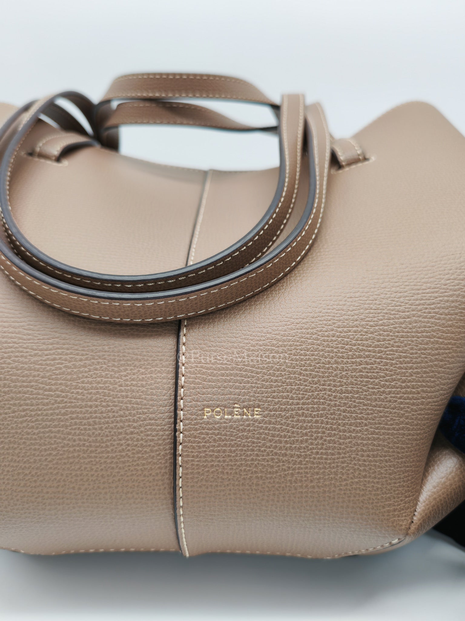 Cyme Mini in Root Graine Leather Shoulder Bag